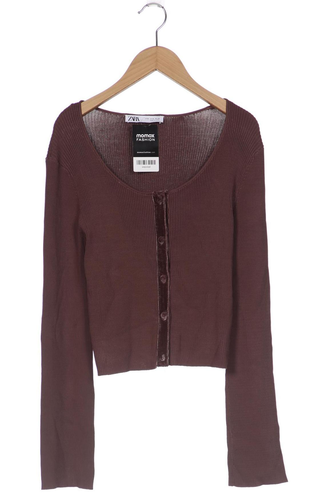 

Zara Damen Strickjacke, braun, Gr. 38