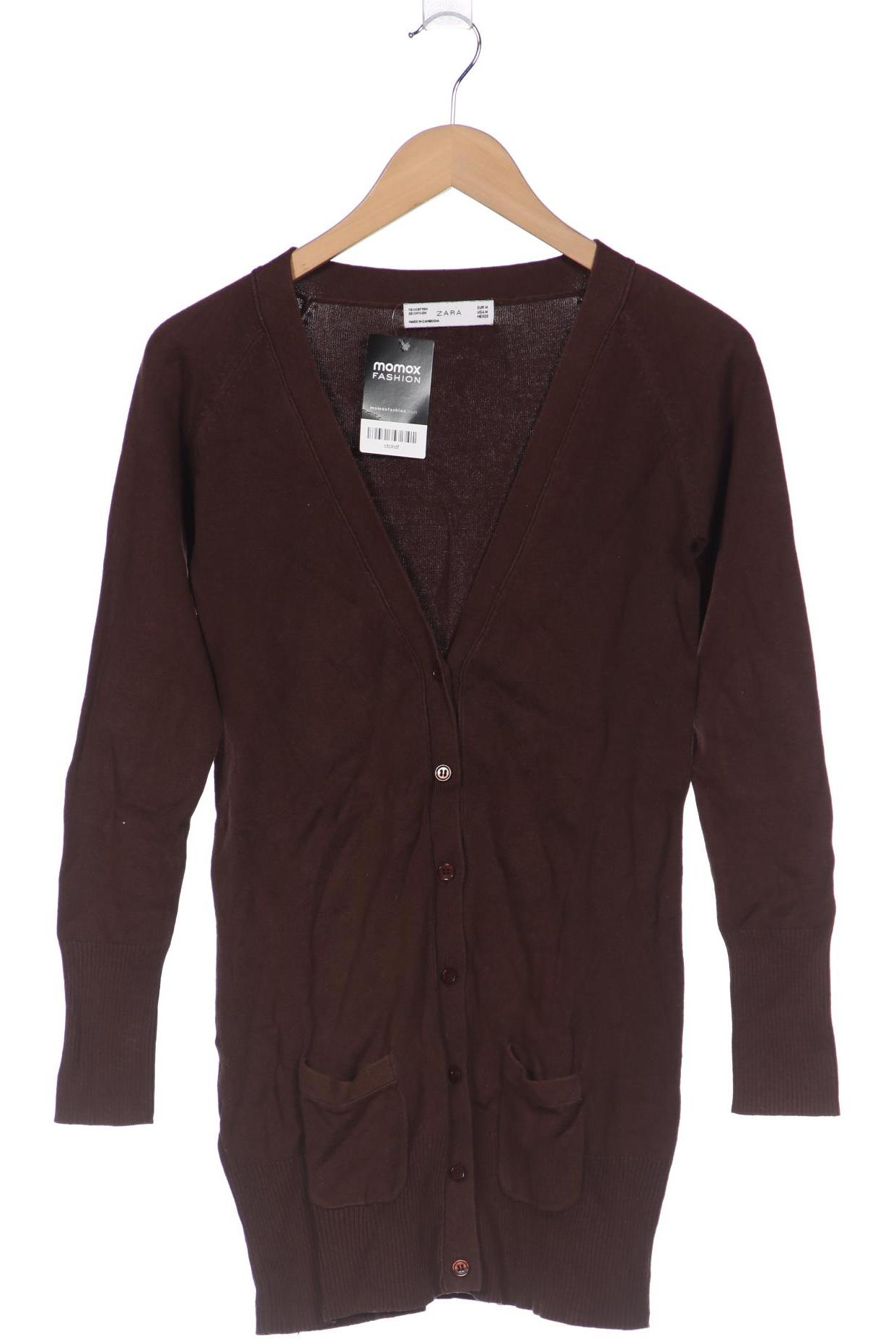 

Zara Damen Strickjacke, braun, Gr. 38
