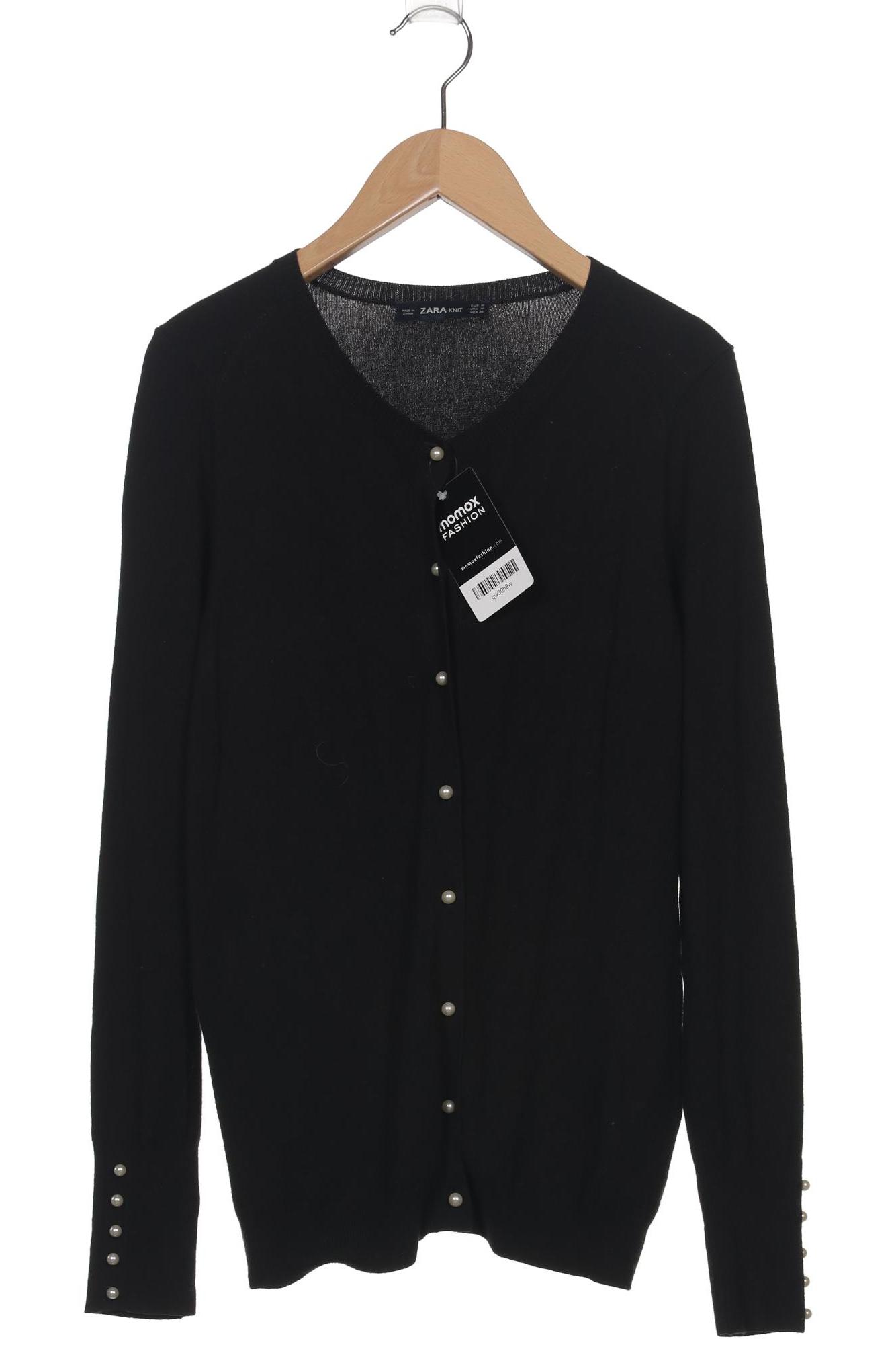 

Zara Damen Strickjacke, schwarz, Gr. 38