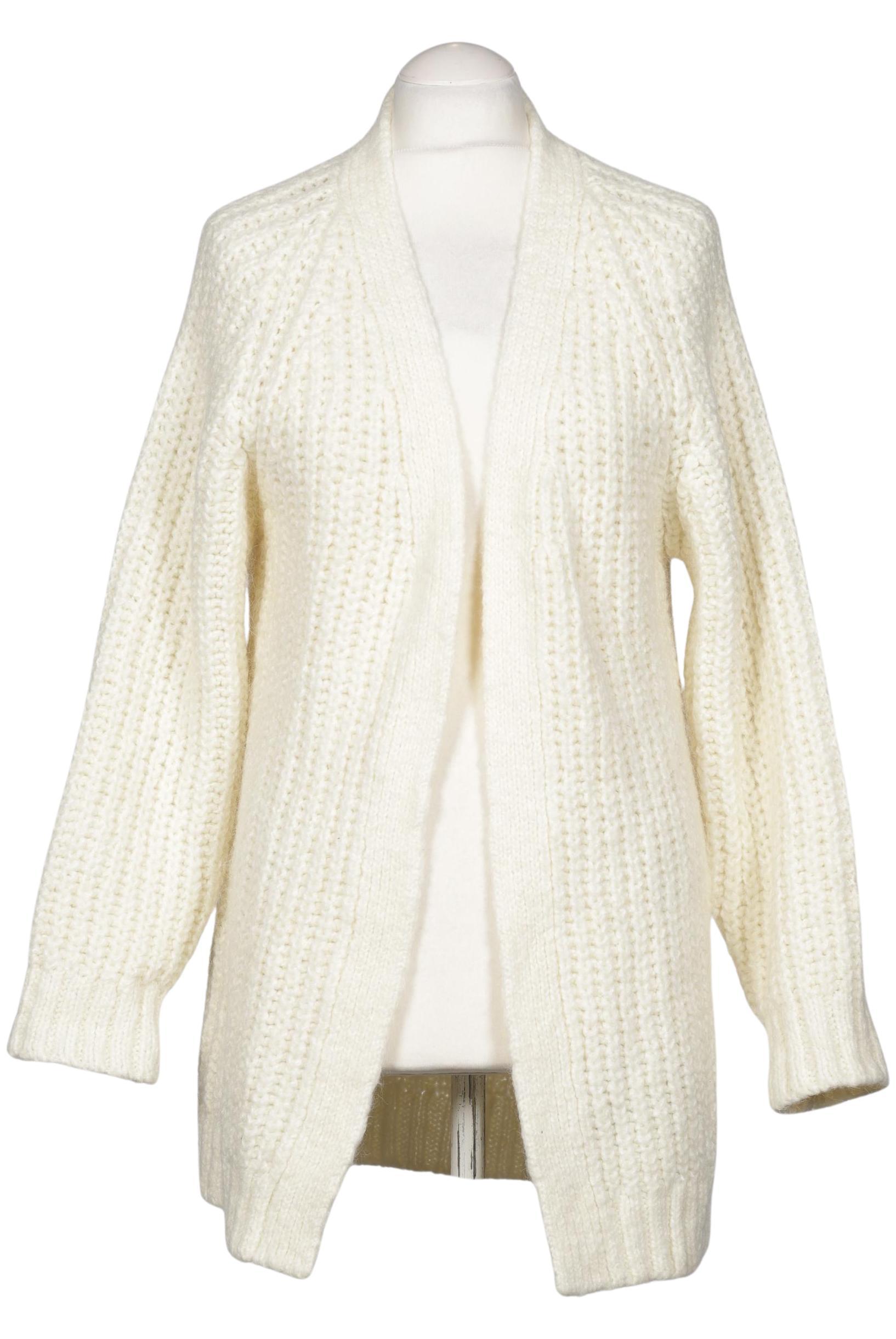 

Zara Damen Strickjacke, cremeweiß, Gr. 36