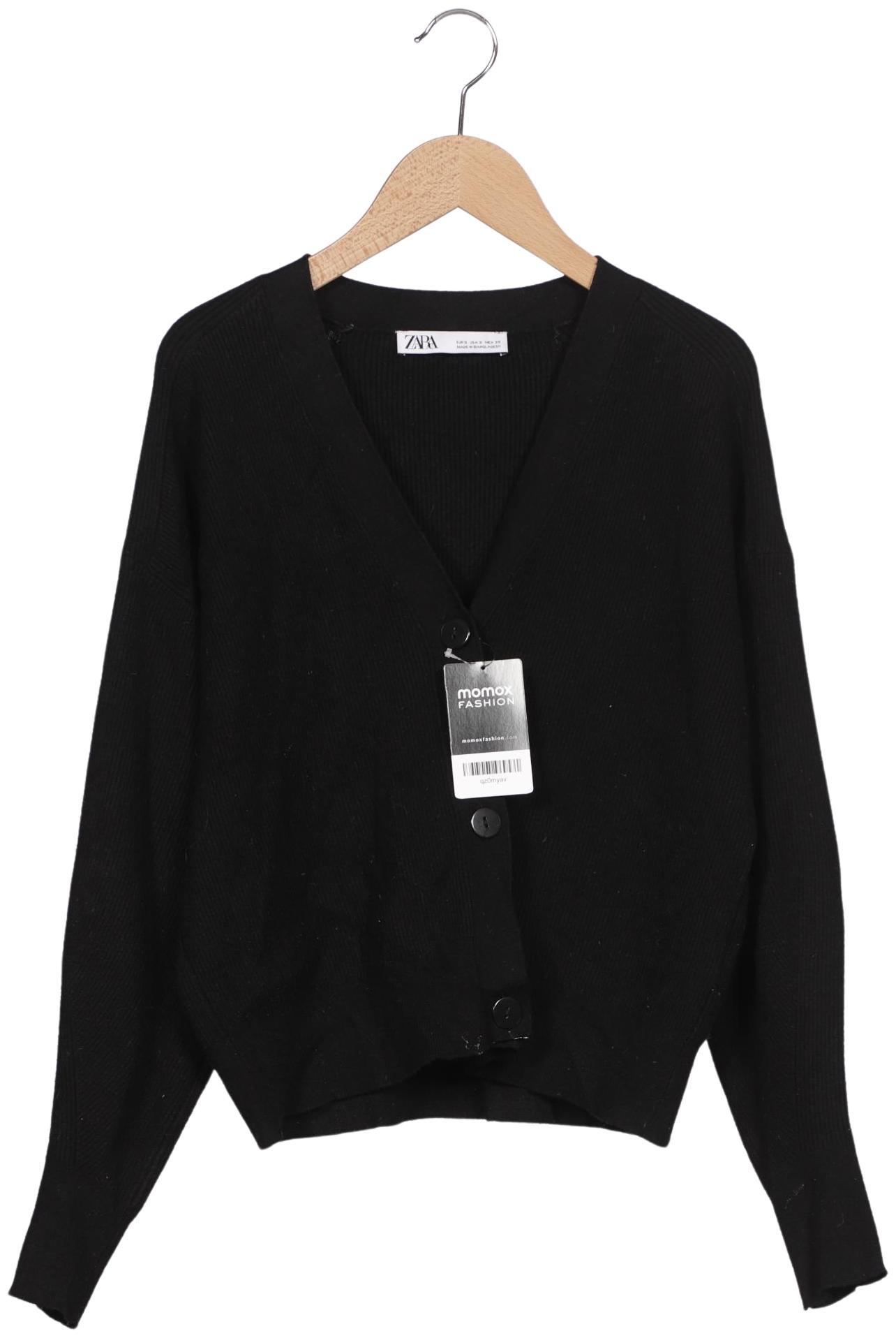 

Zara Damen Strickjacke, schwarz, Gr. 36