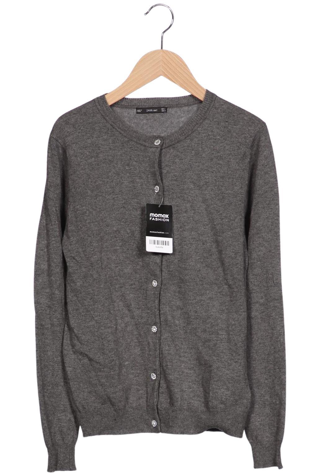 

Zara Damen Strickjacke, grau, Gr. 36