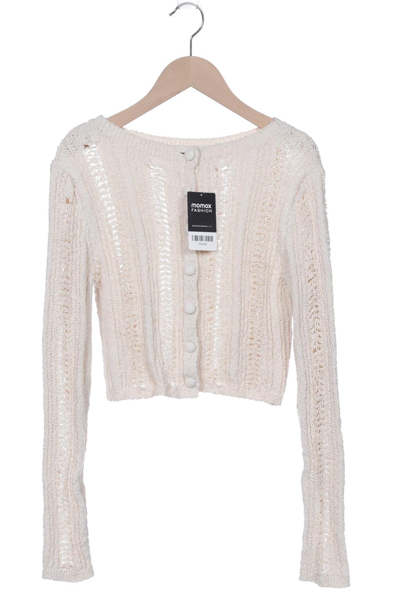 

Zara Damen Strickjacke, cremeweiß, Gr. 38