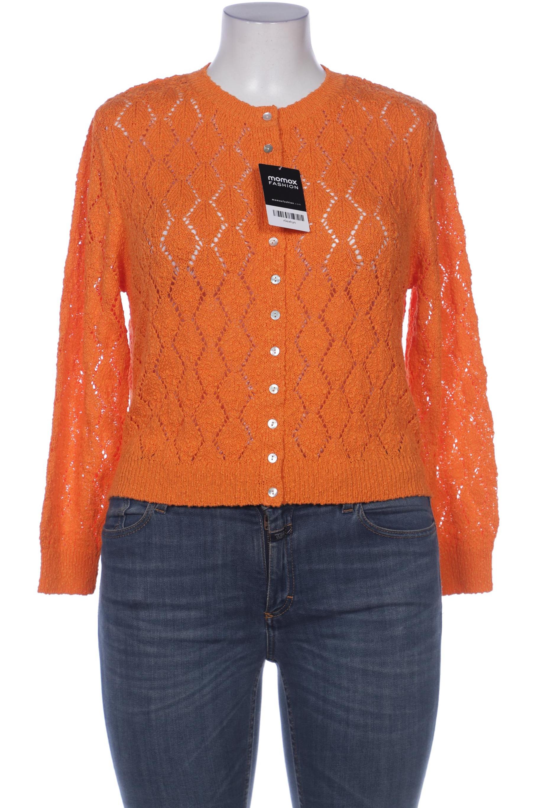 

Zara Damen Strickjacke, orange, Gr. 44