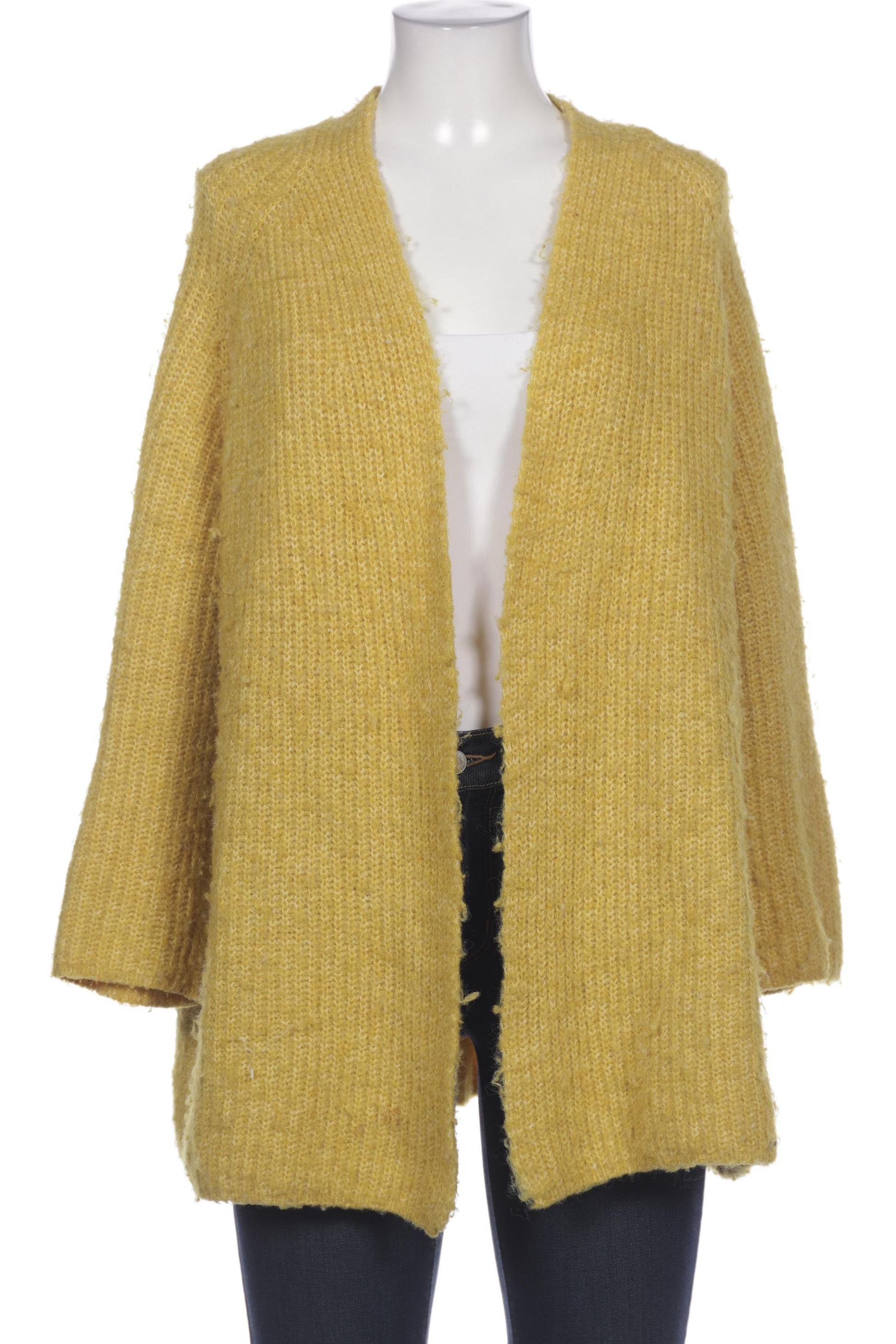 

Zara Damen Strickjacke, gelb, Gr. 36