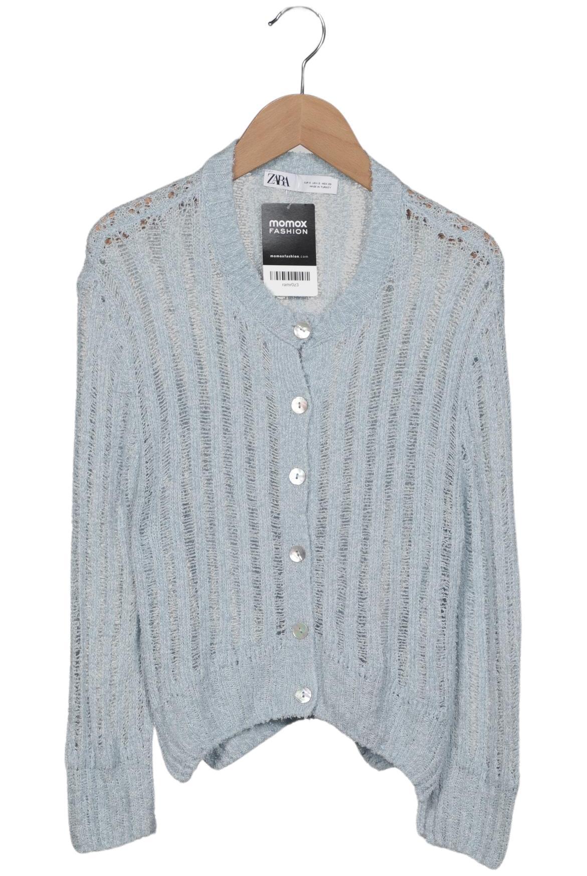 

Zara Damen Strickjacke, hellblau, Gr. 36