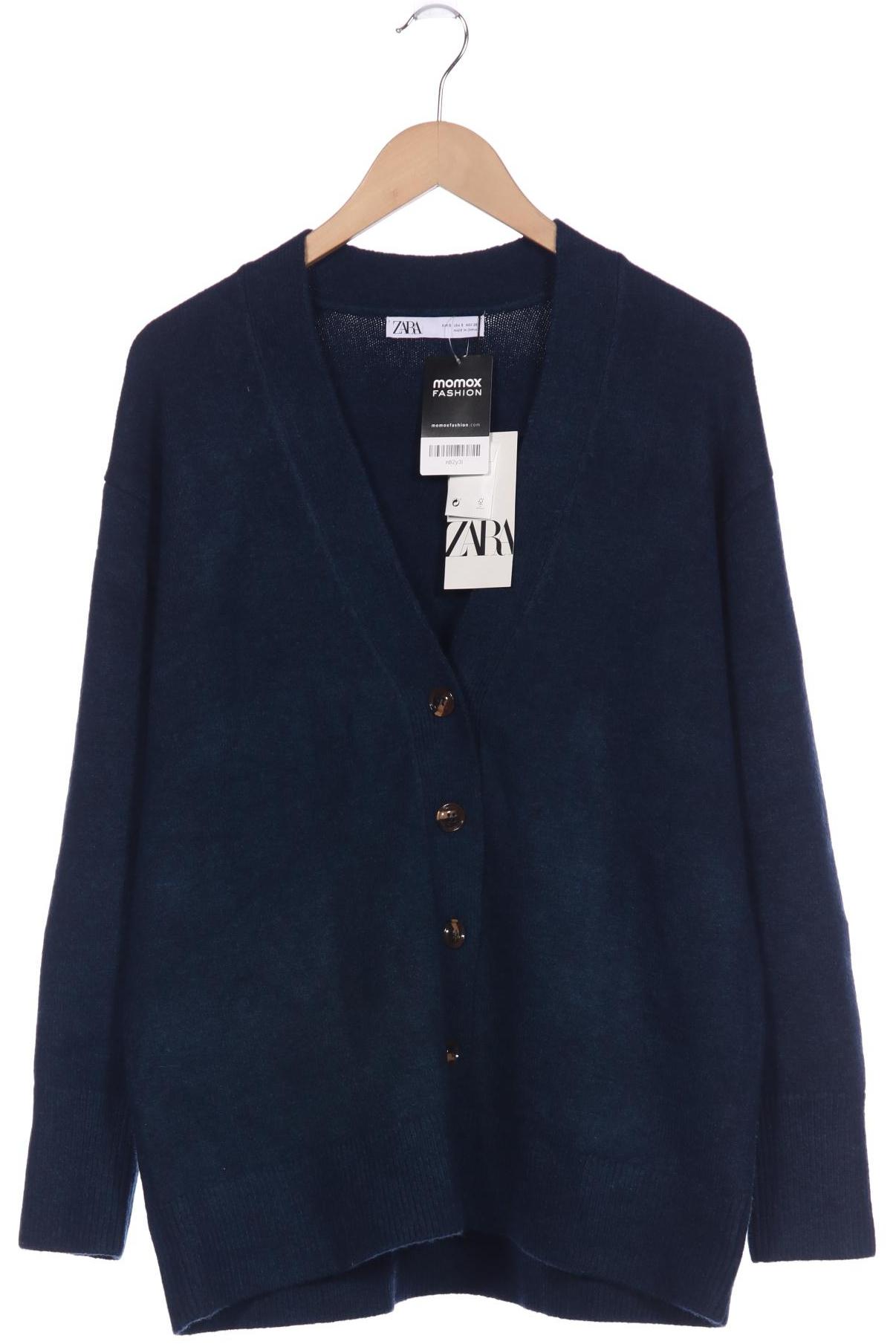 

Zara Damen Strickjacke, marineblau, Gr. 36