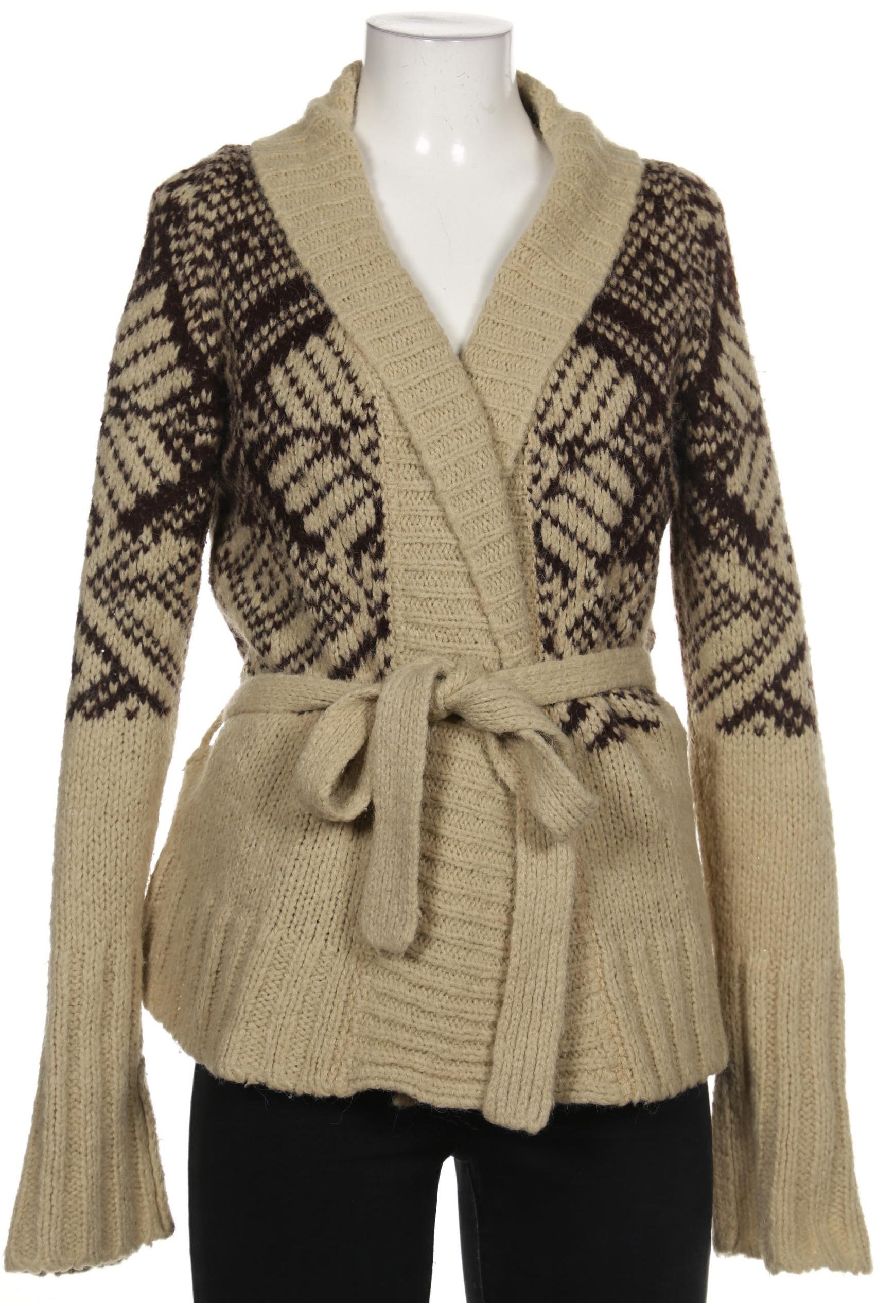 

ZARA Damen Strickjacke, beige