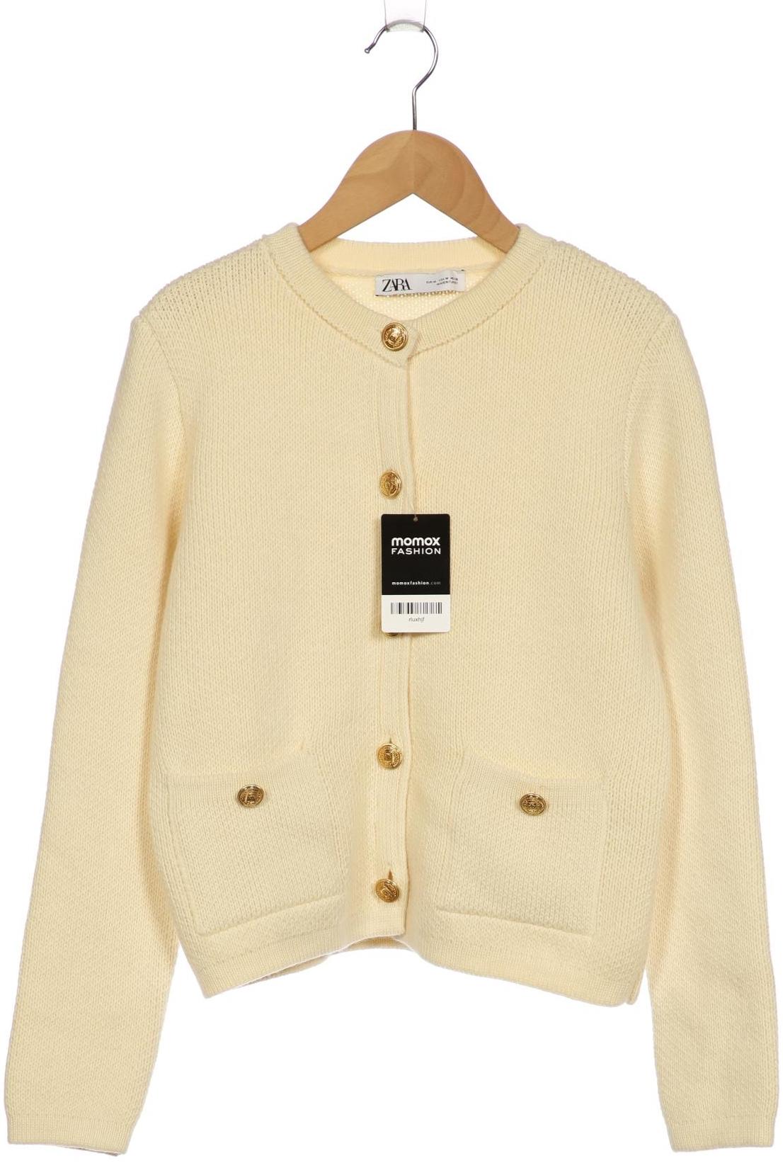 

Zara Damen Strickjacke, beige, Gr. 38