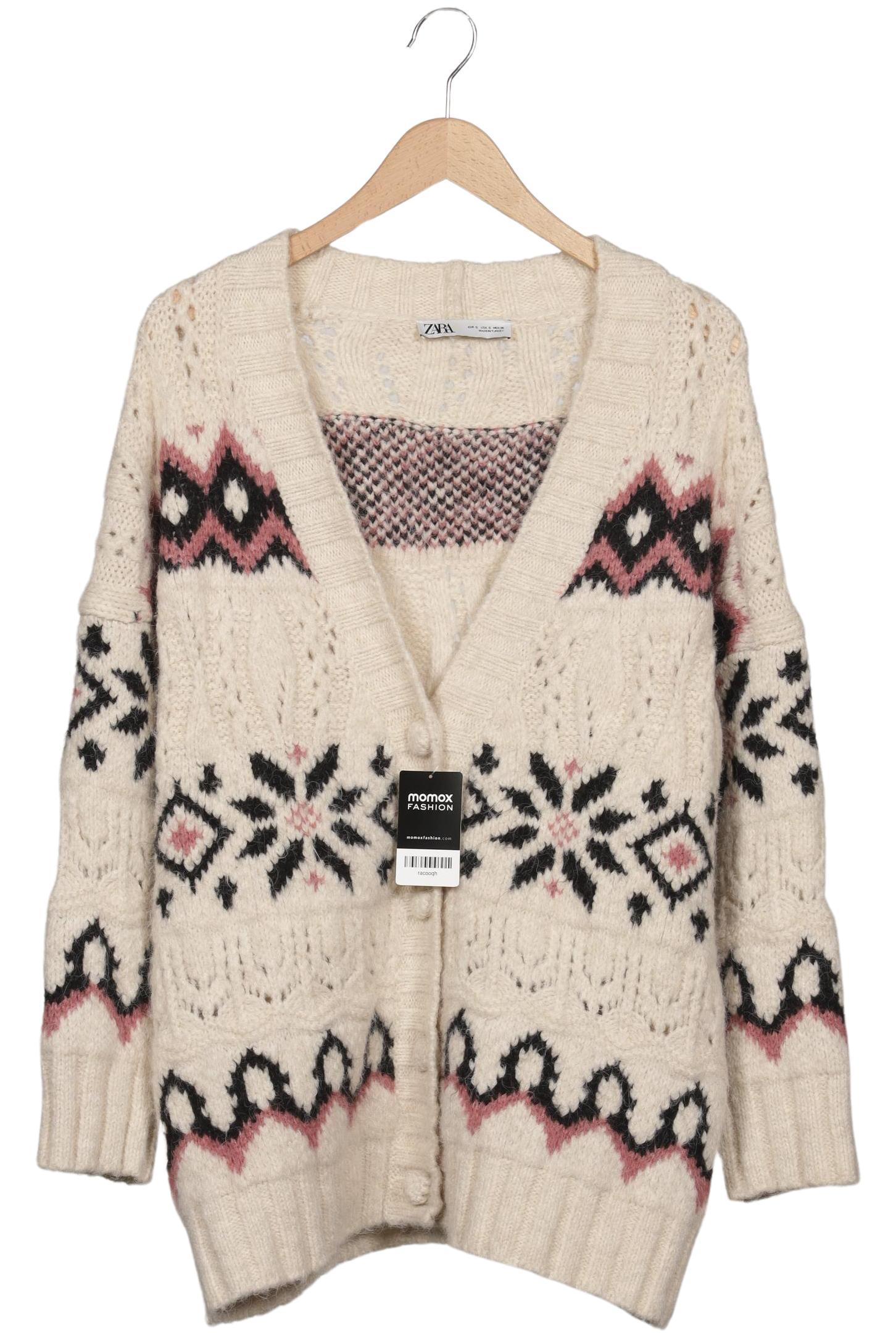 

Zara Damen Strickjacke, mehrfarbig, Gr. 36