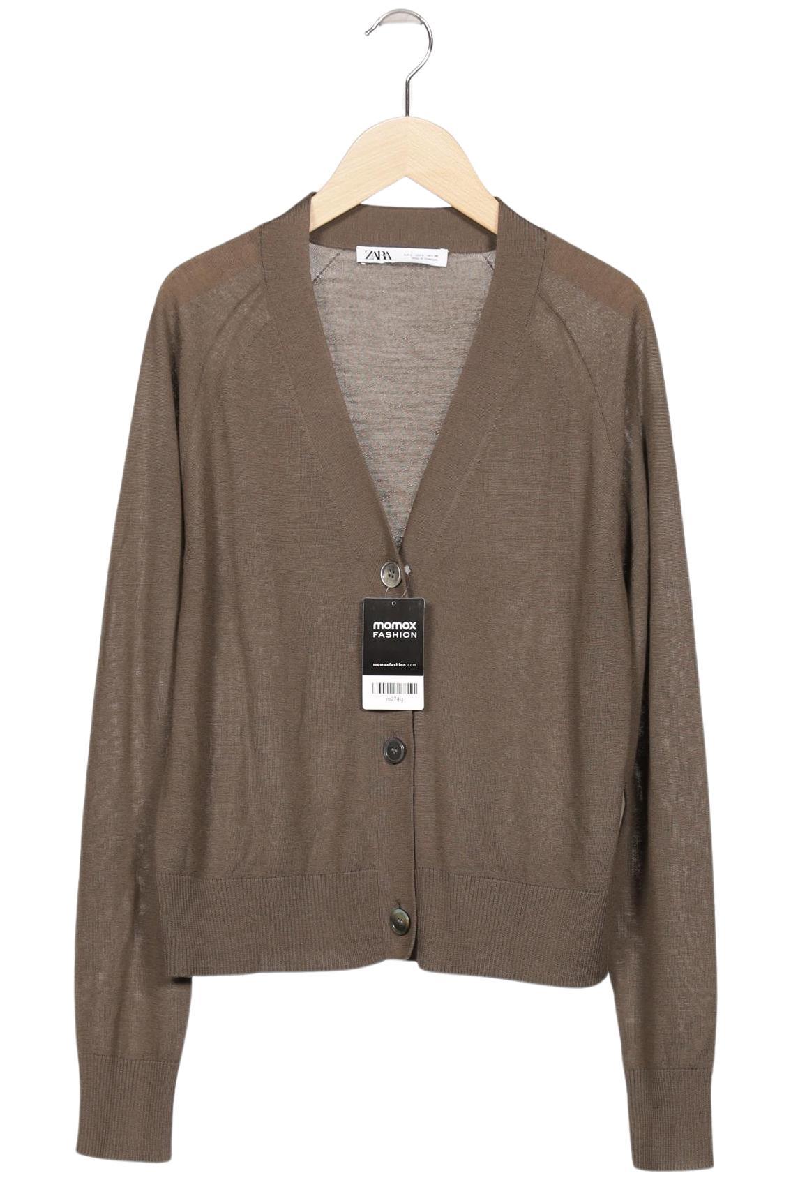 

Zara Damen Strickjacke, braun, Gr. 42
