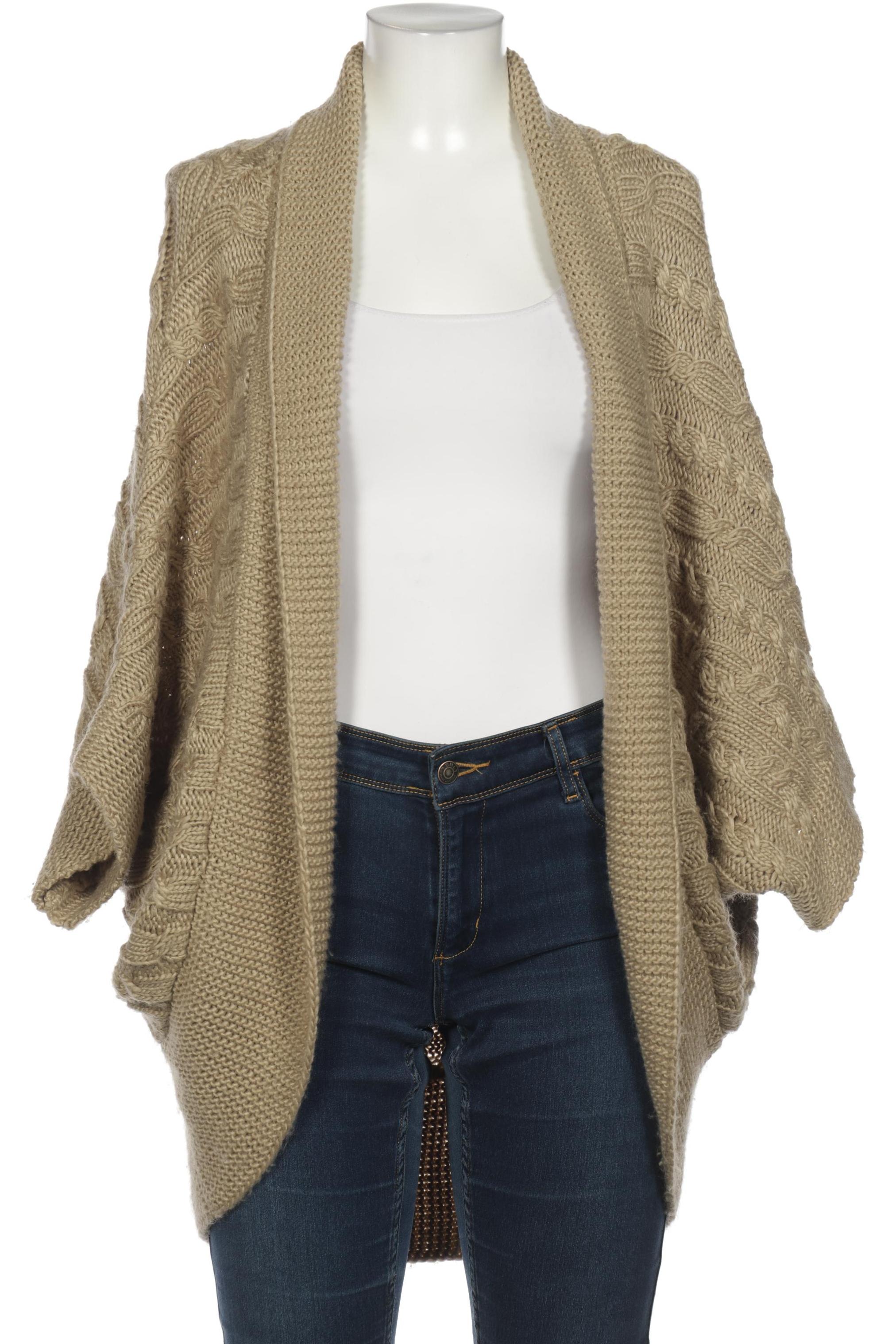 

ZARA Damen Strickjacke, beige