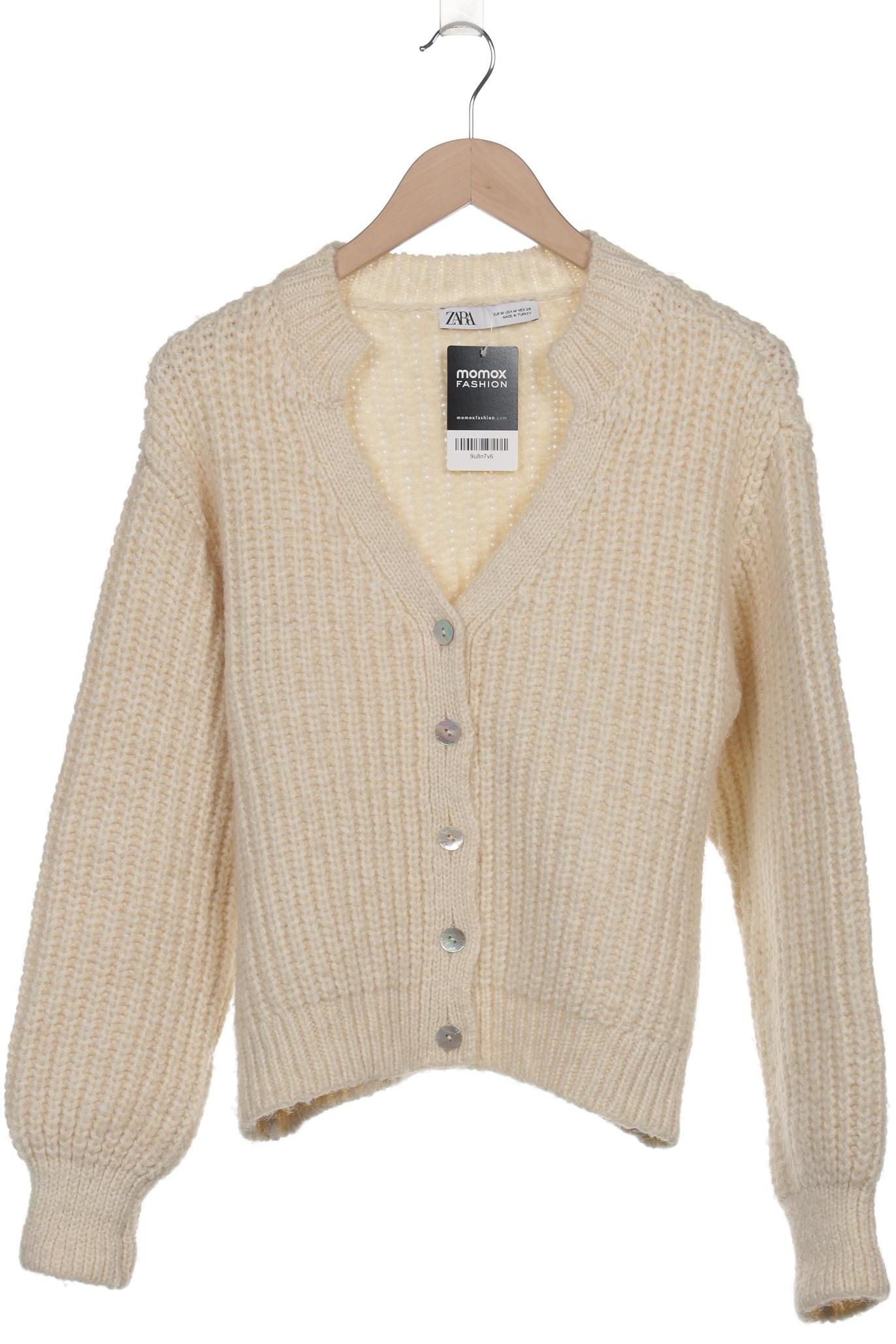 

Zara Damen Strickjacke, beige, Gr. 38