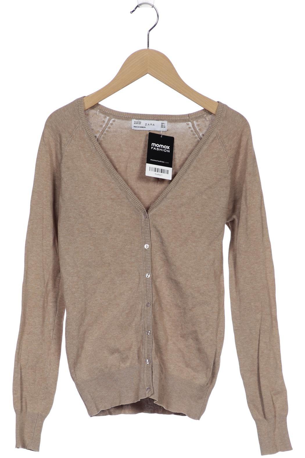 

Zara Damen Strickjacke, beige, Gr. 36