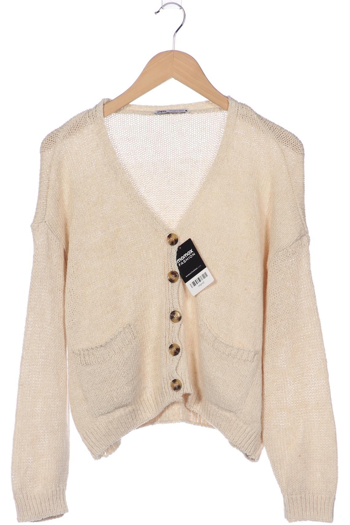 

Zara Damen Strickjacke, beige, Gr. 36