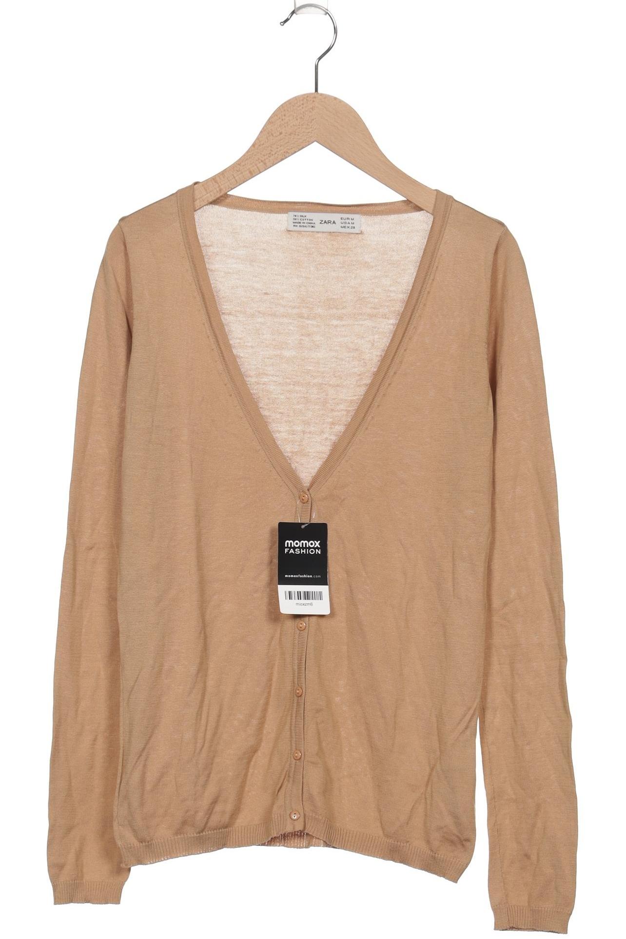 

Zara Damen Strickjacke, beige, Gr. 38