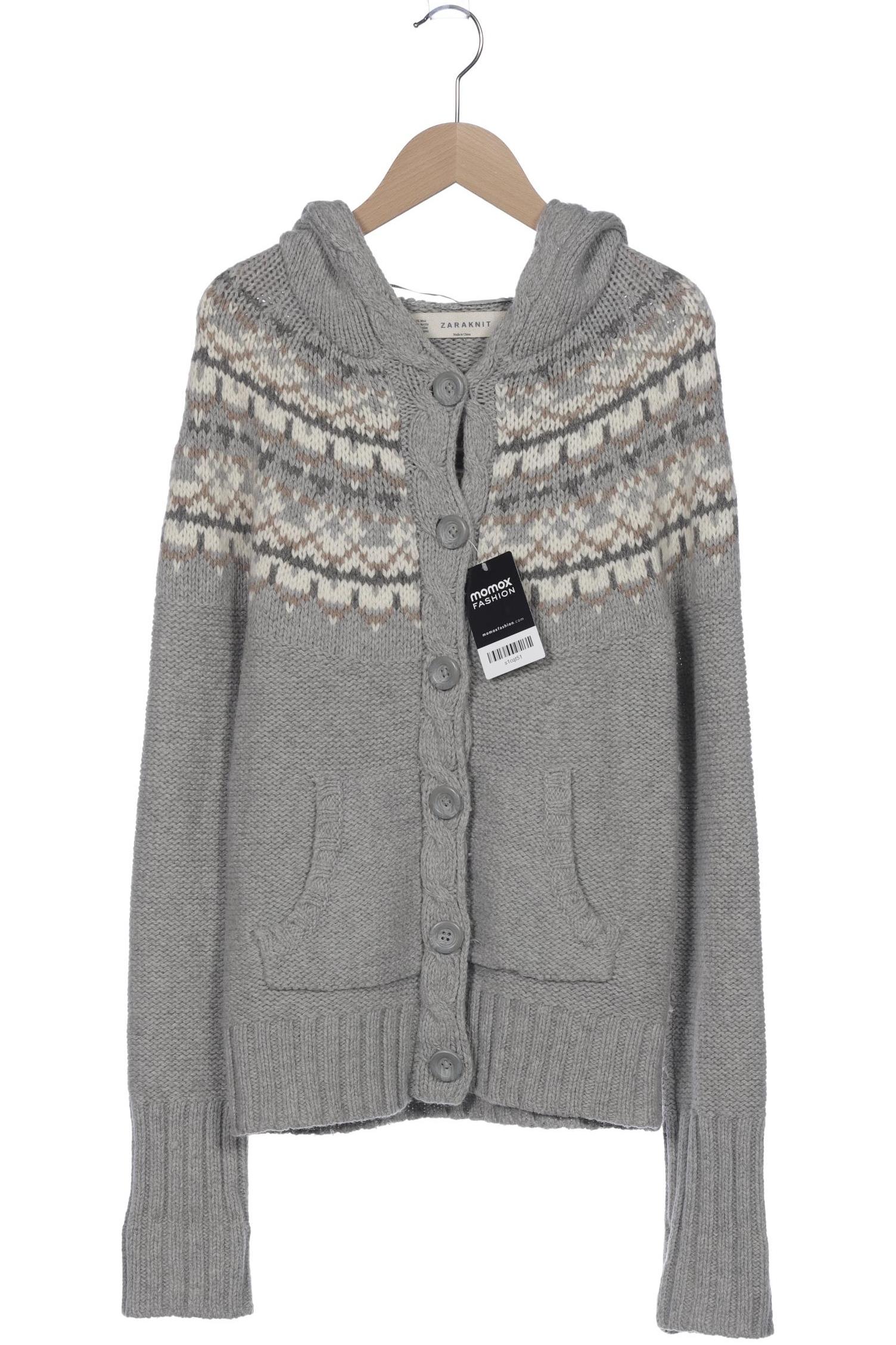 

Zara Damen Strickjacke, grau, Gr. 38