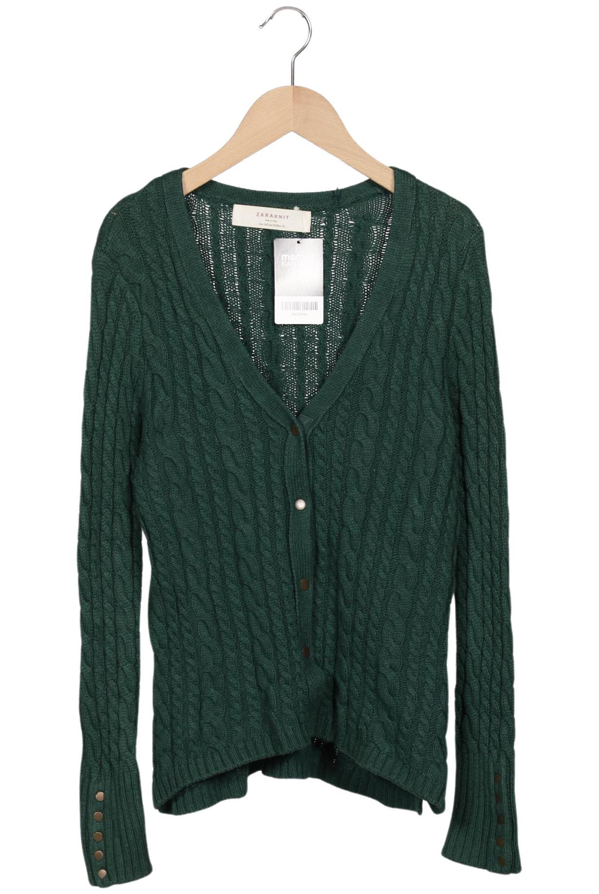 

Zara Damen Strickjacke, grün, Gr. 38