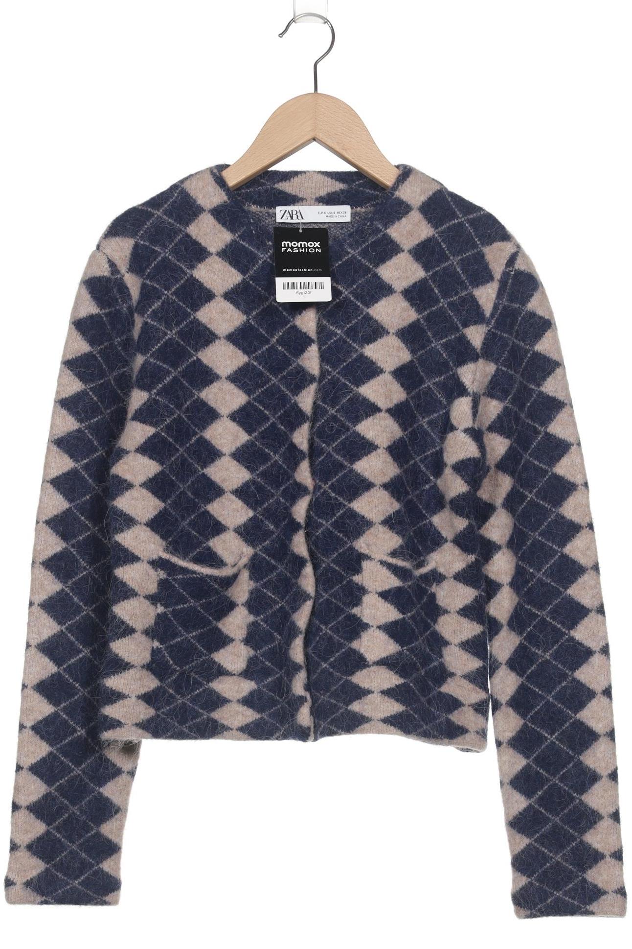 

Zara Damen Strickjacke, marineblau, Gr. 36