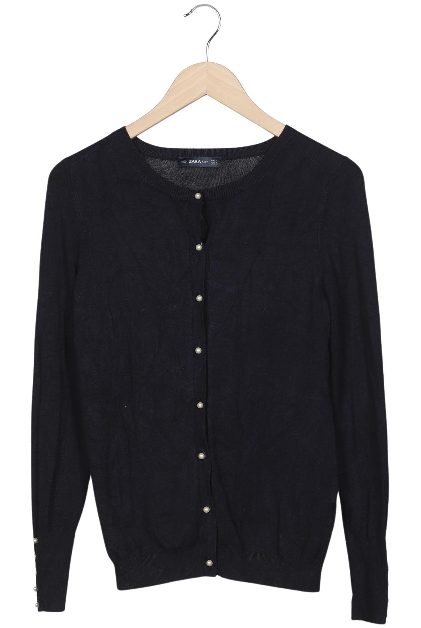 

Zara Damen Strickjacke, marineblau, Gr. 42