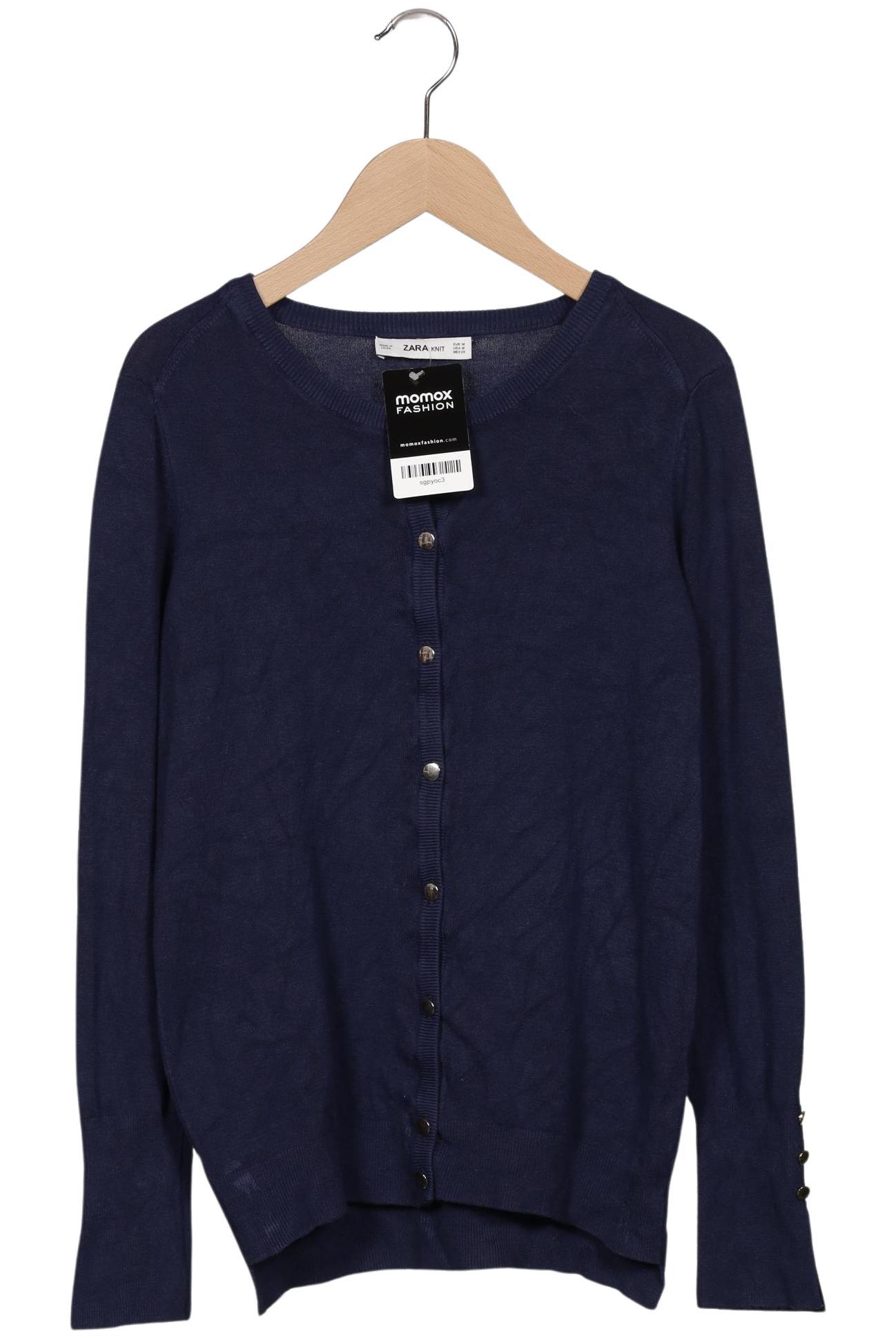

Zara Damen Strickjacke, marineblau, Gr. 38