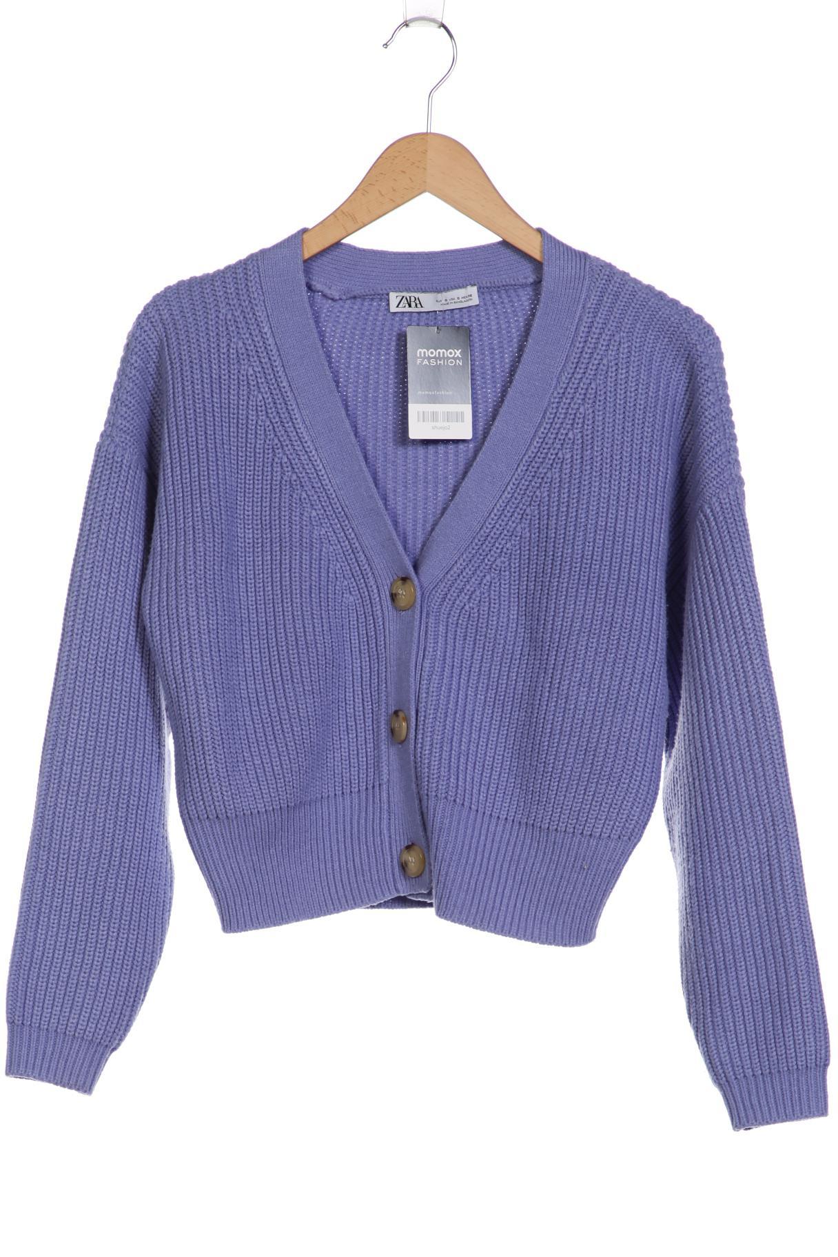 

Zara Damen Strickjacke, flieder, Gr. 36