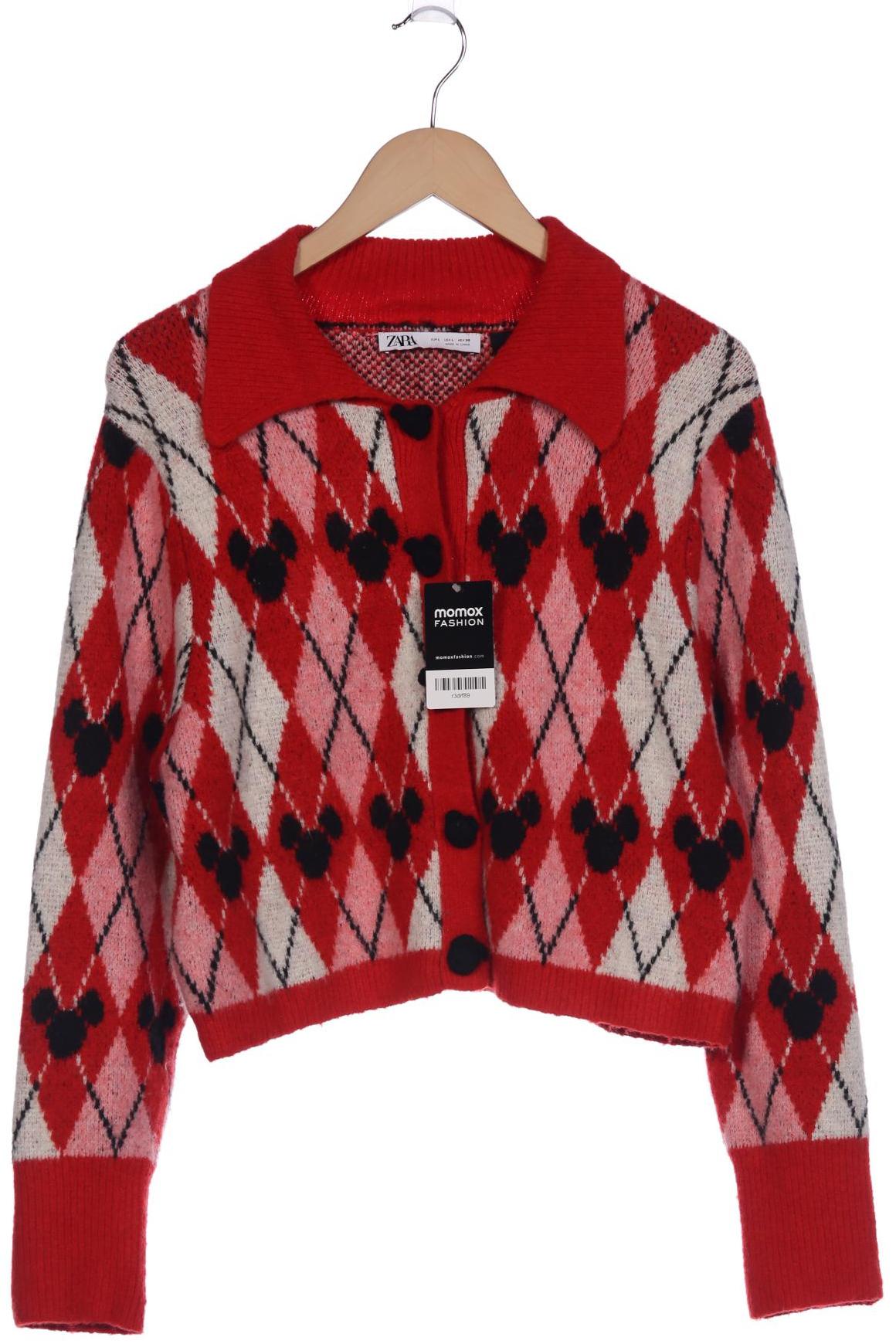 

Zara Damen Strickjacke, rot, Gr. 42
