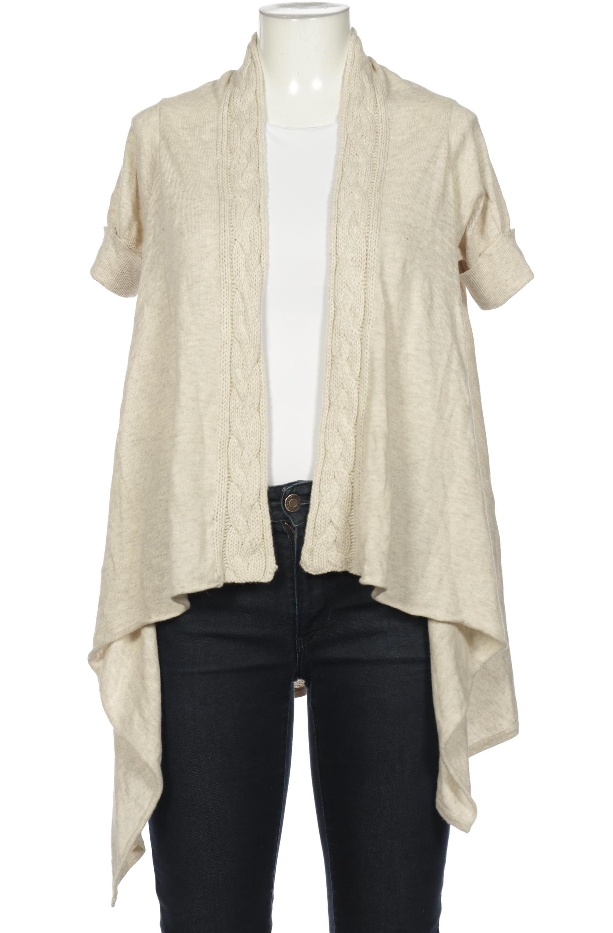 

ZARA Damen Strickjacke, cremeweiß