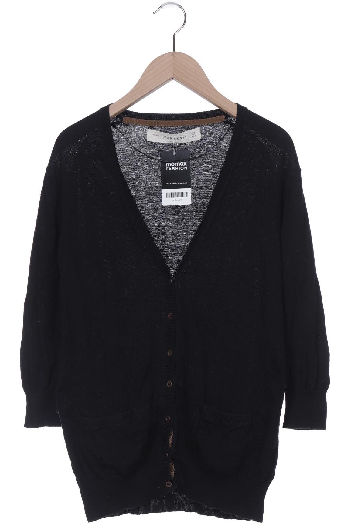 

Zara Damen Strickjacke, schwarz, Gr. 36