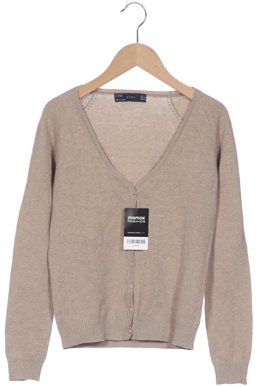 

Zara Damen Strickjacke, beige, Gr. 36
