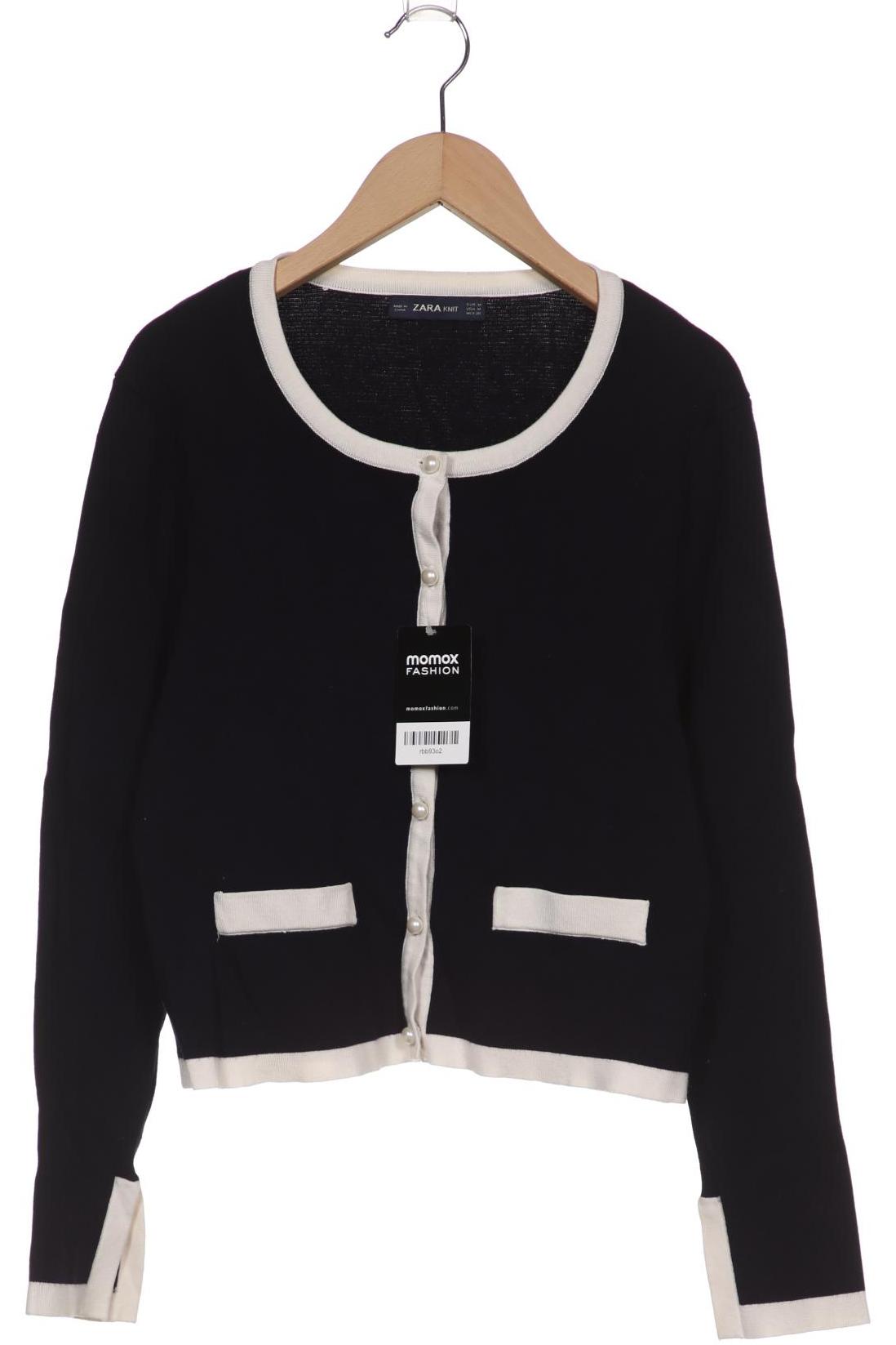

ZARA Damen Strickjacke, marineblau