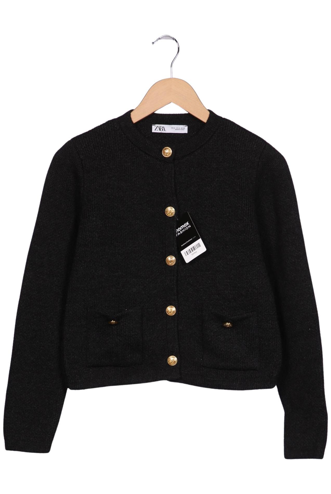 

Zara Damen Strickjacke, schwarz, Gr. 38