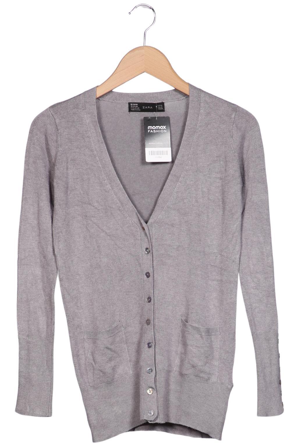 

Zara Damen Strickjacke, grau, Gr. 36