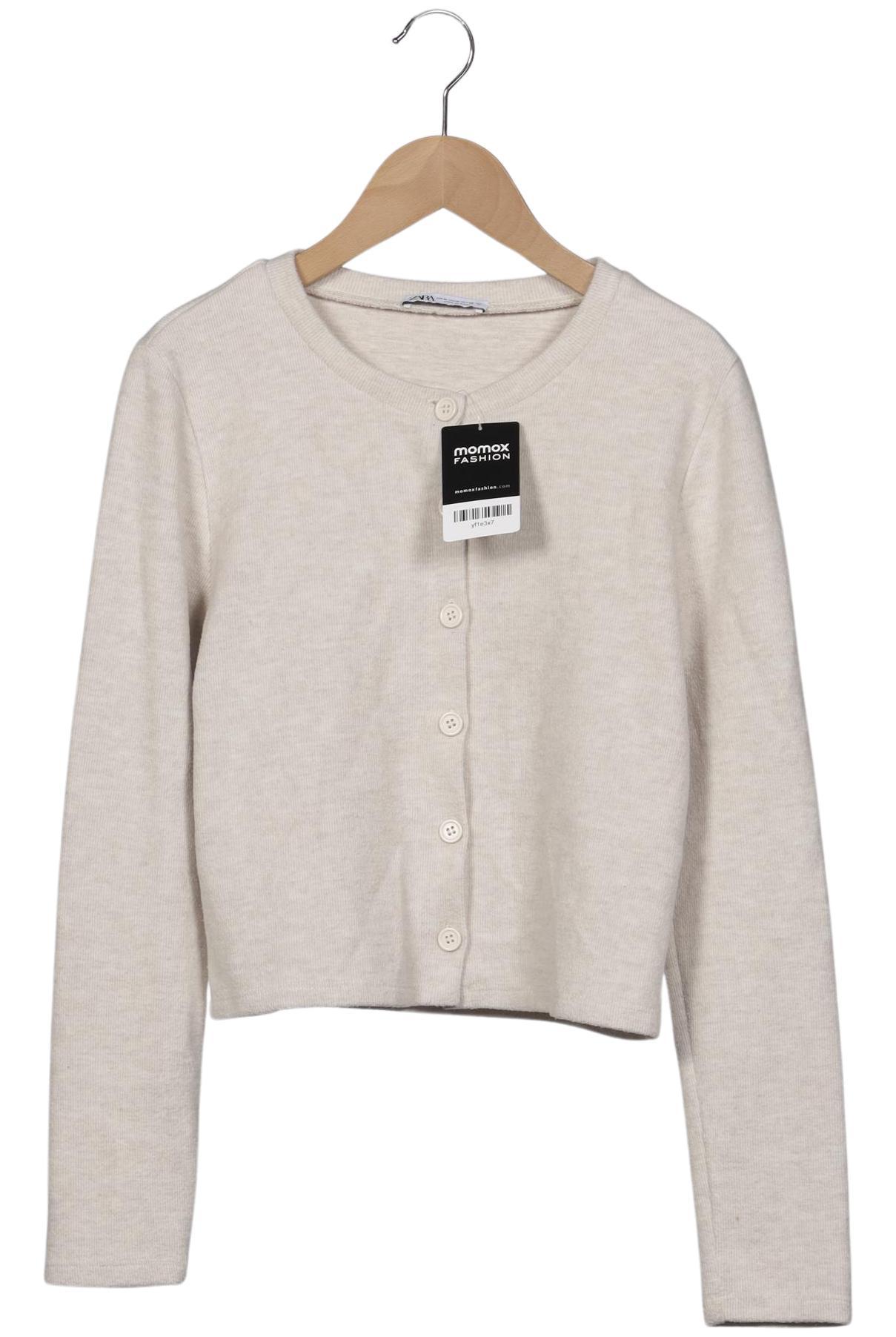

Zara Damen Strickjacke, beige, Gr. 38