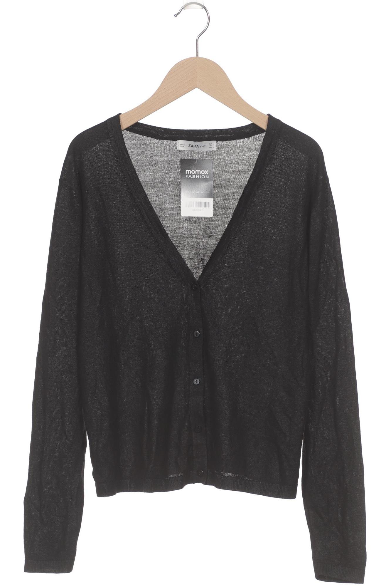 

Zara Damen Strickjacke, schwarz, Gr. 42