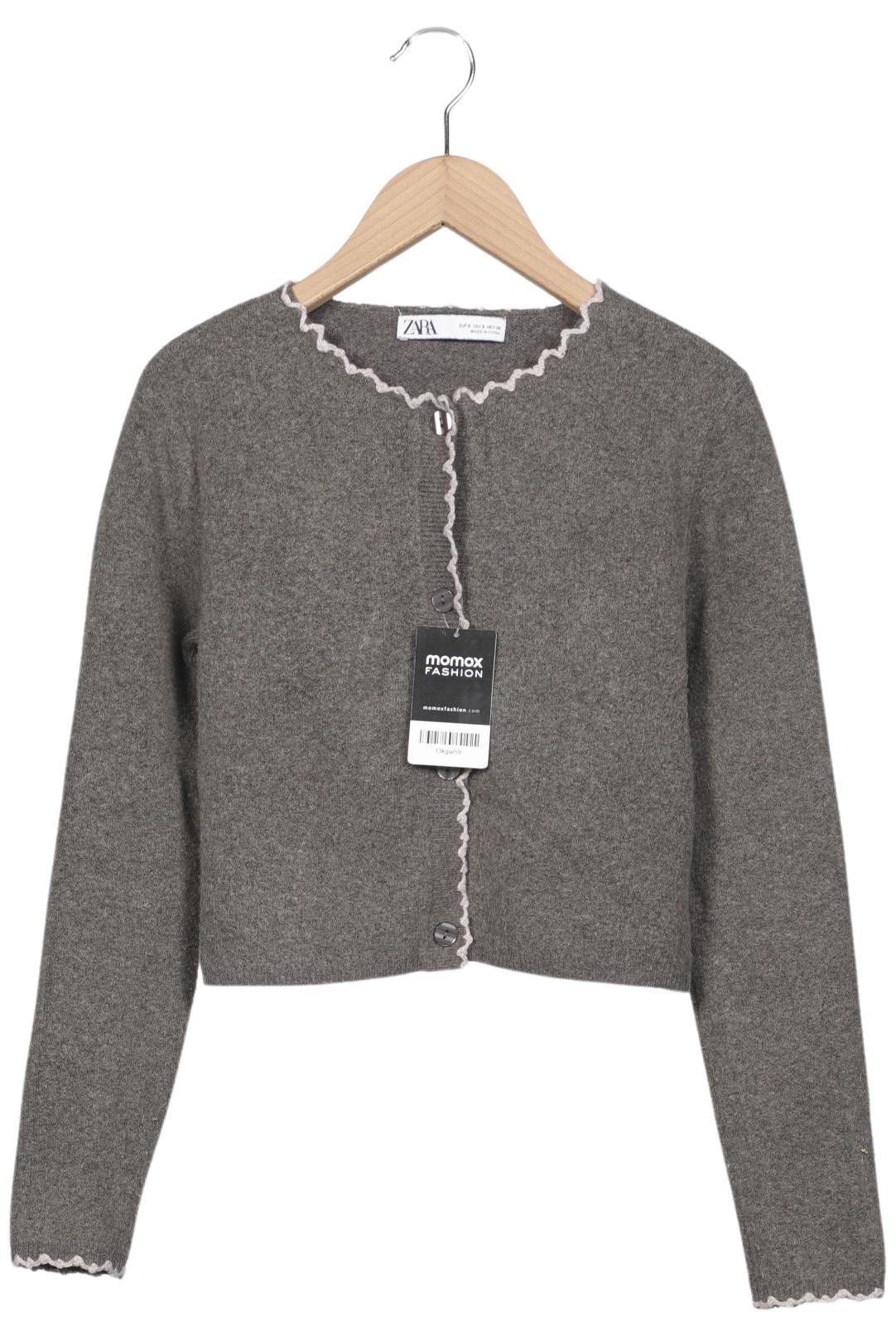 

Zara Damen Strickjacke, grau, Gr. 36