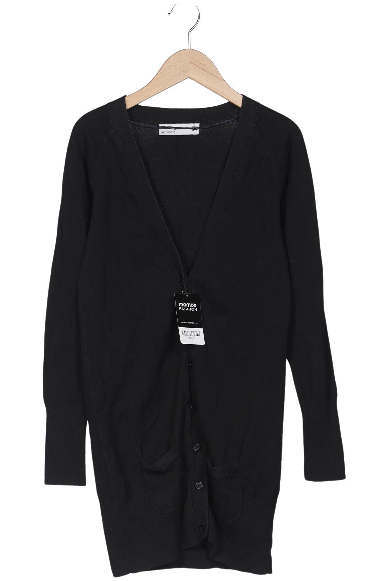 

Zara Damen Strickjacke, schwarz, Gr. 38