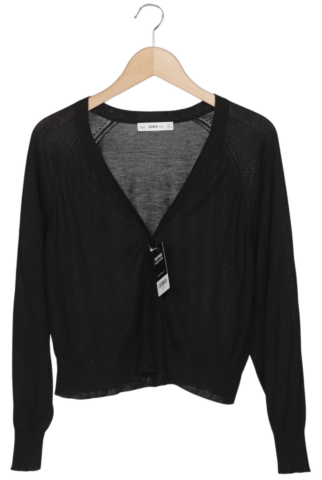 

Zara Damen Strickjacke, schwarz, Gr. 36