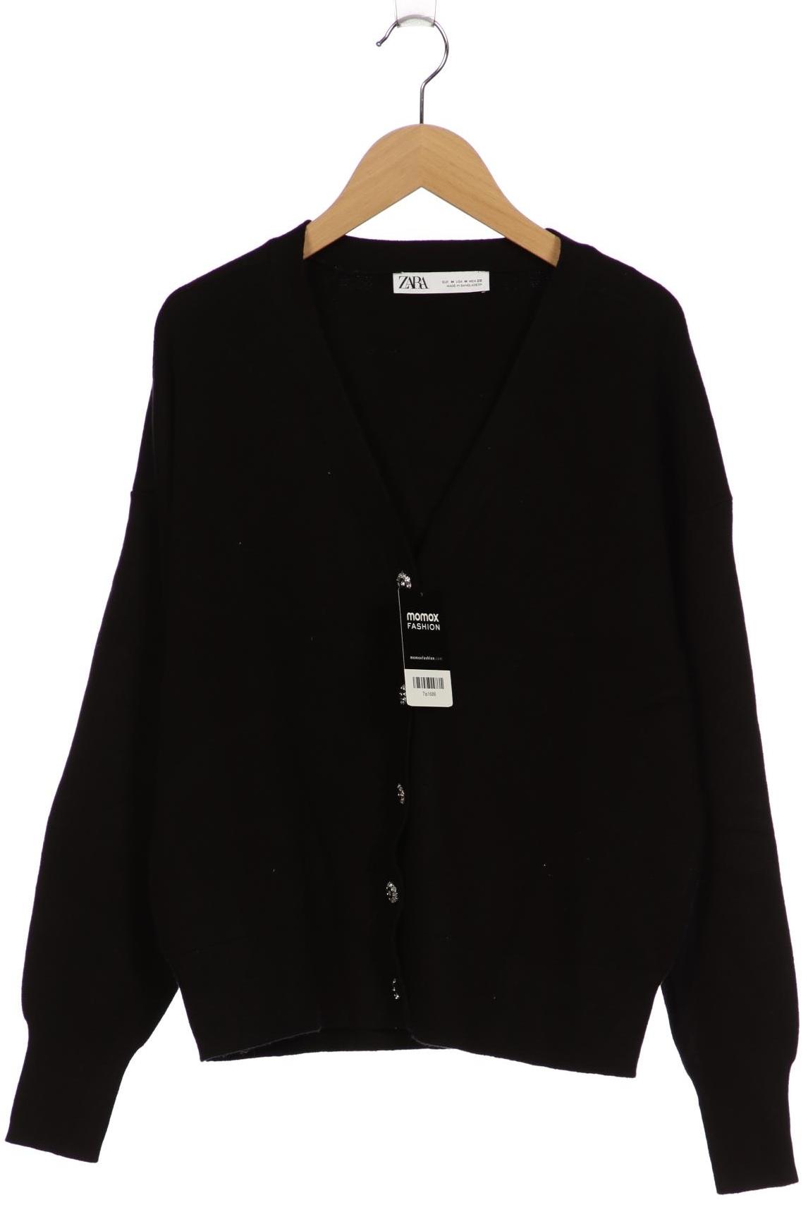

Zara Damen Strickjacke, schwarz, Gr. 38
