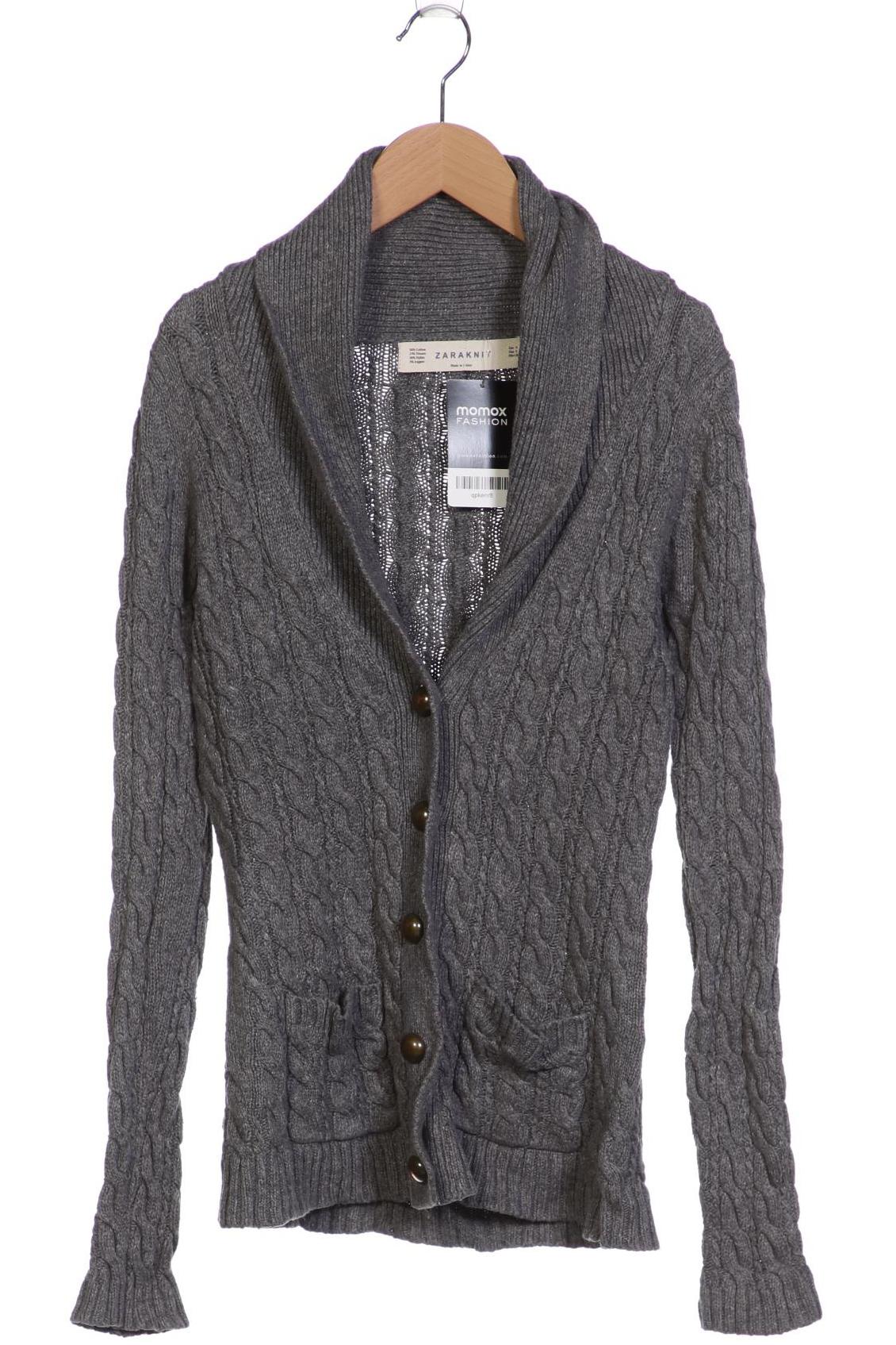 

Zara Damen Strickjacke, grau, Gr. 36