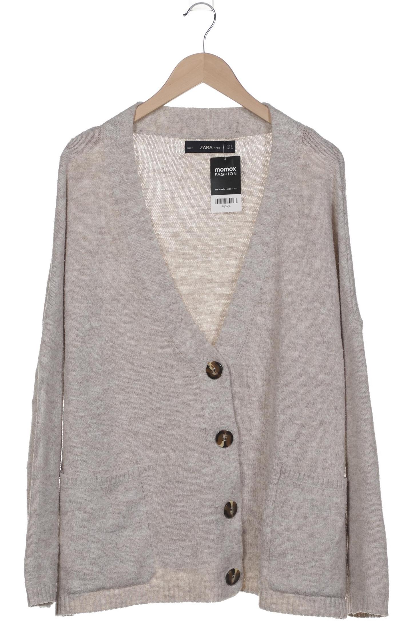 

Zara Damen Strickjacke, beige, Gr. 36