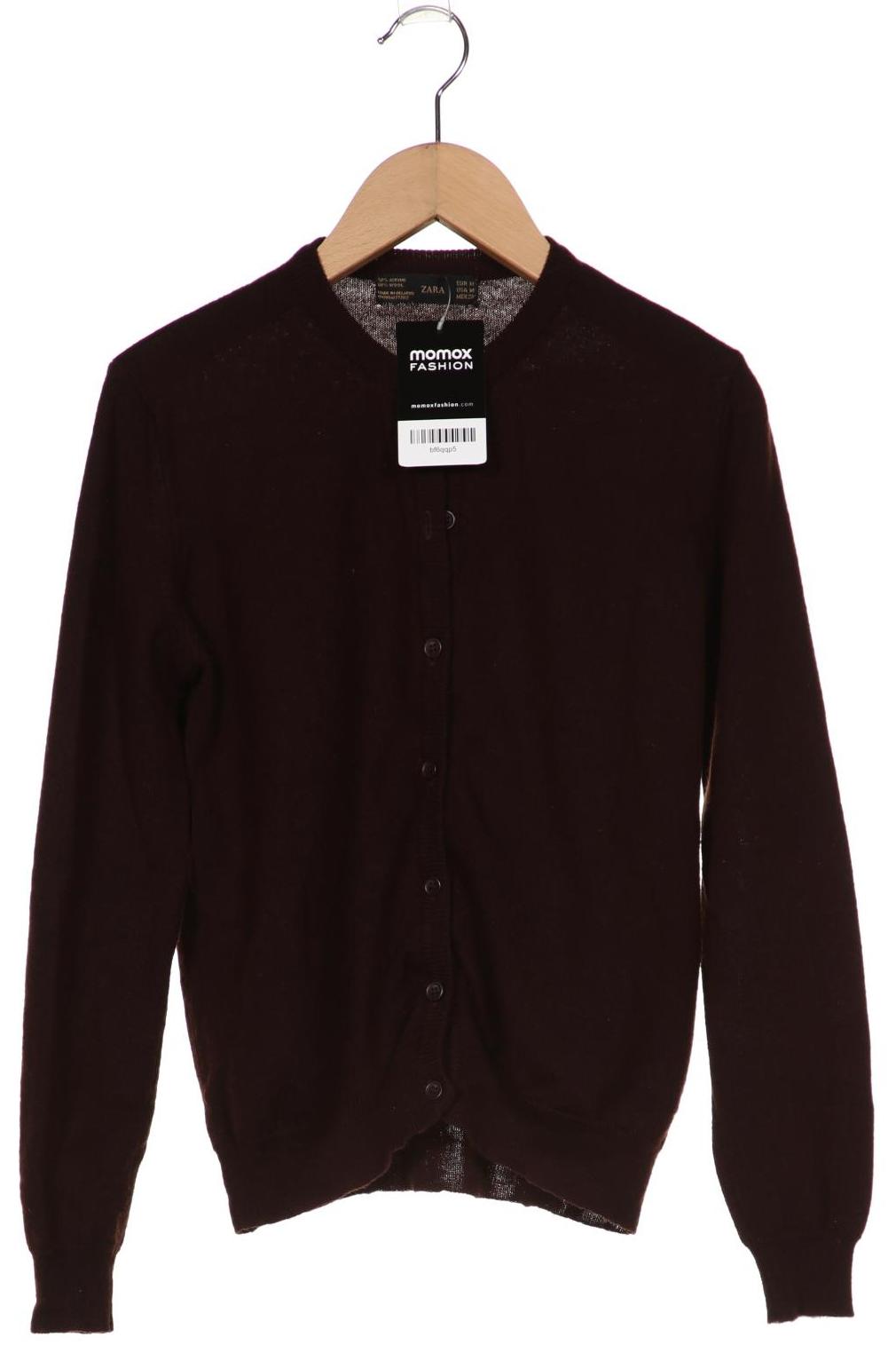 

ZARA Damen Strickjacke, braun