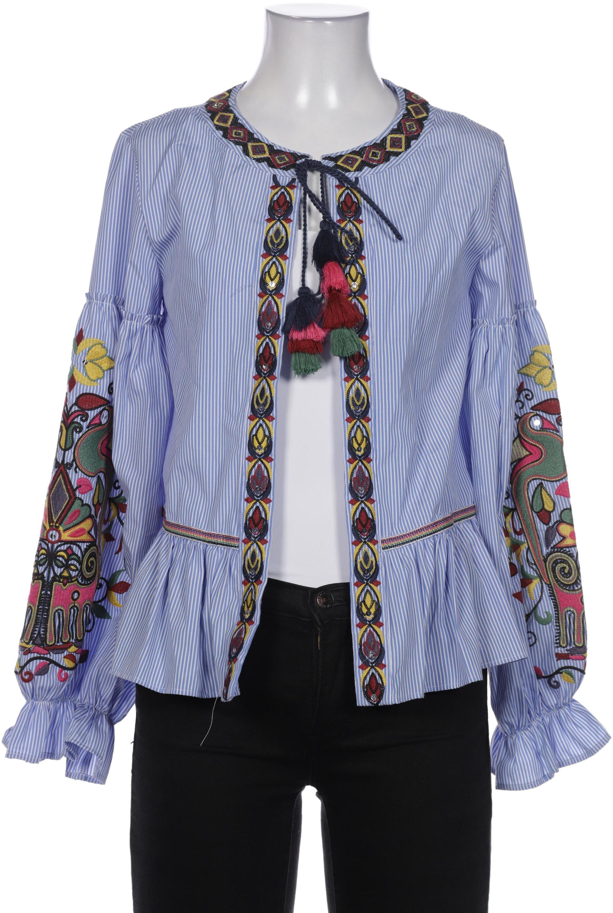 

Zara Damen Strickjacke, blau, Gr. 34