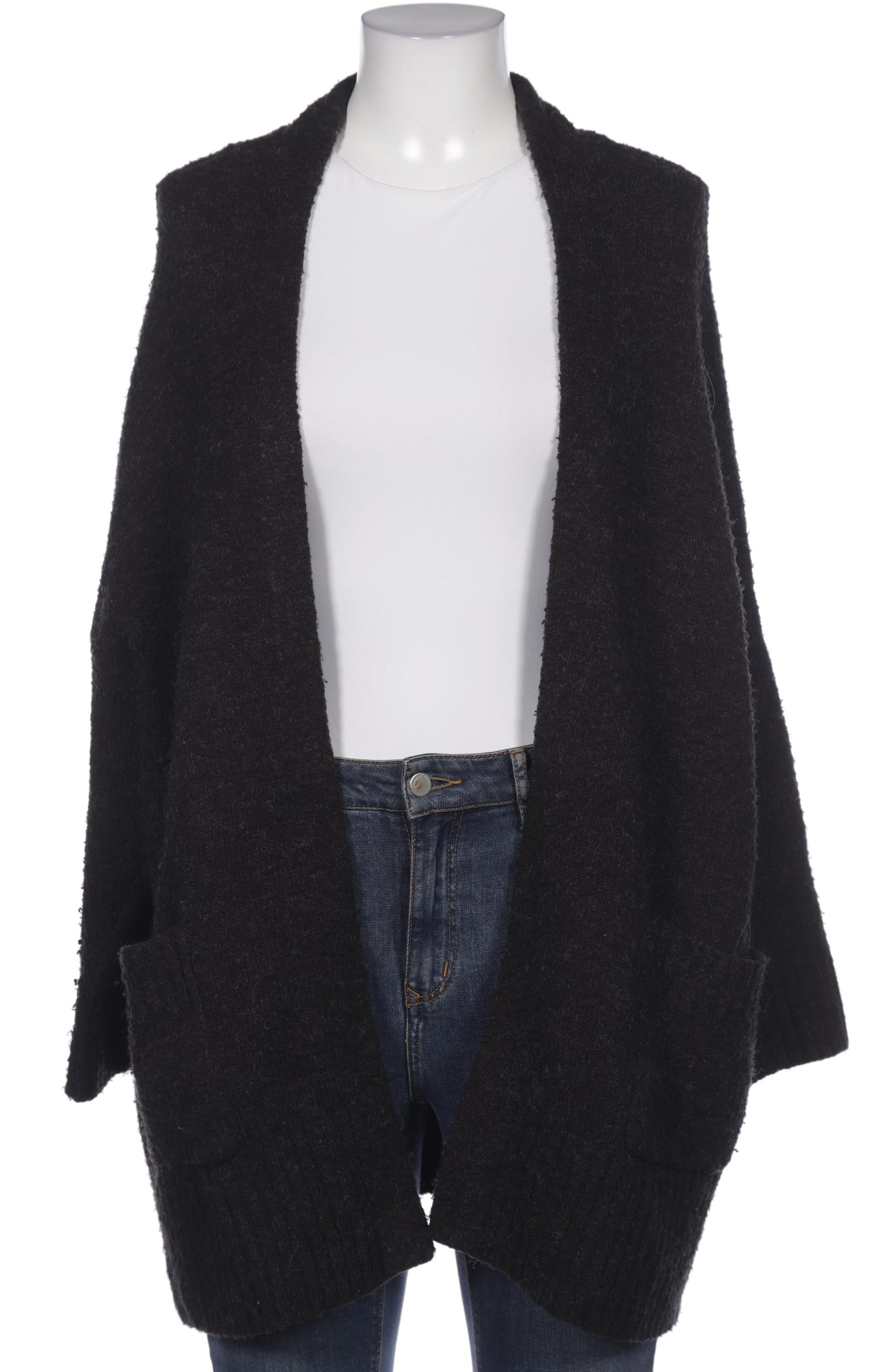 

ZARA Damen Strickjacke, schwarz