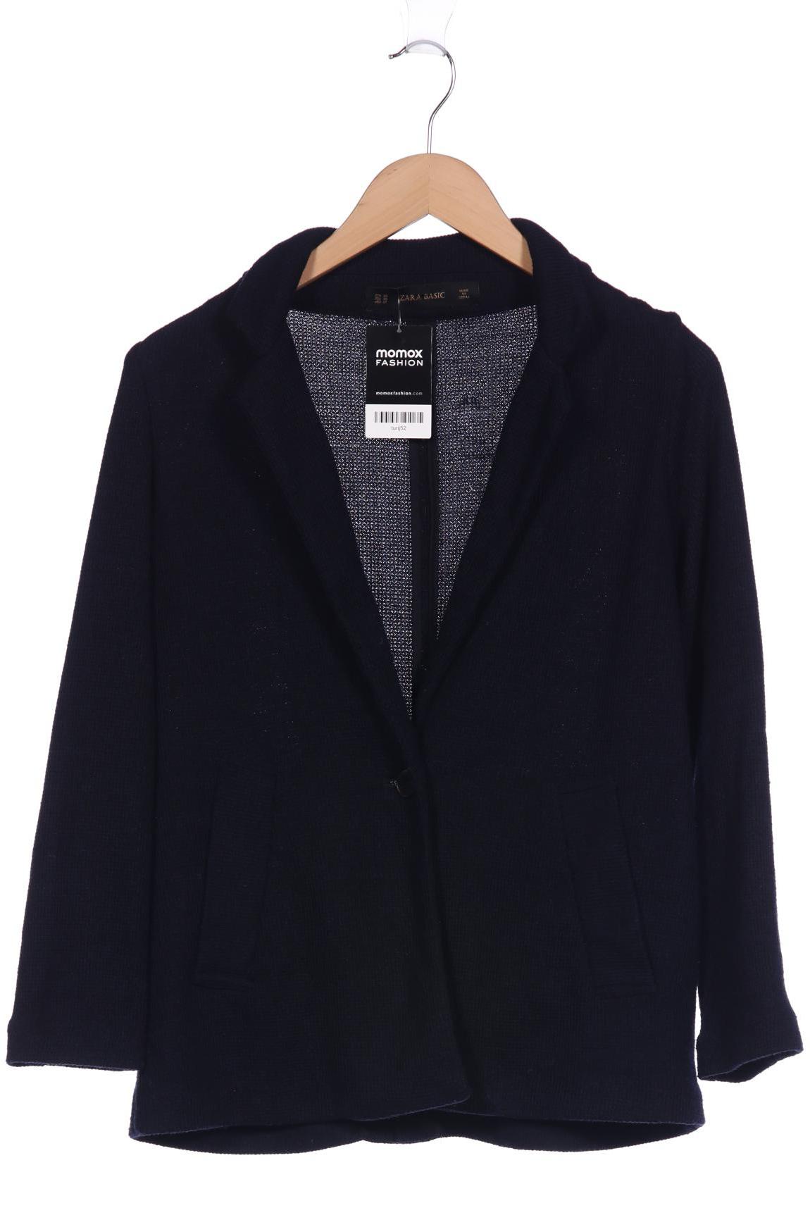 

ZARA Damen Strickjacke, marineblau