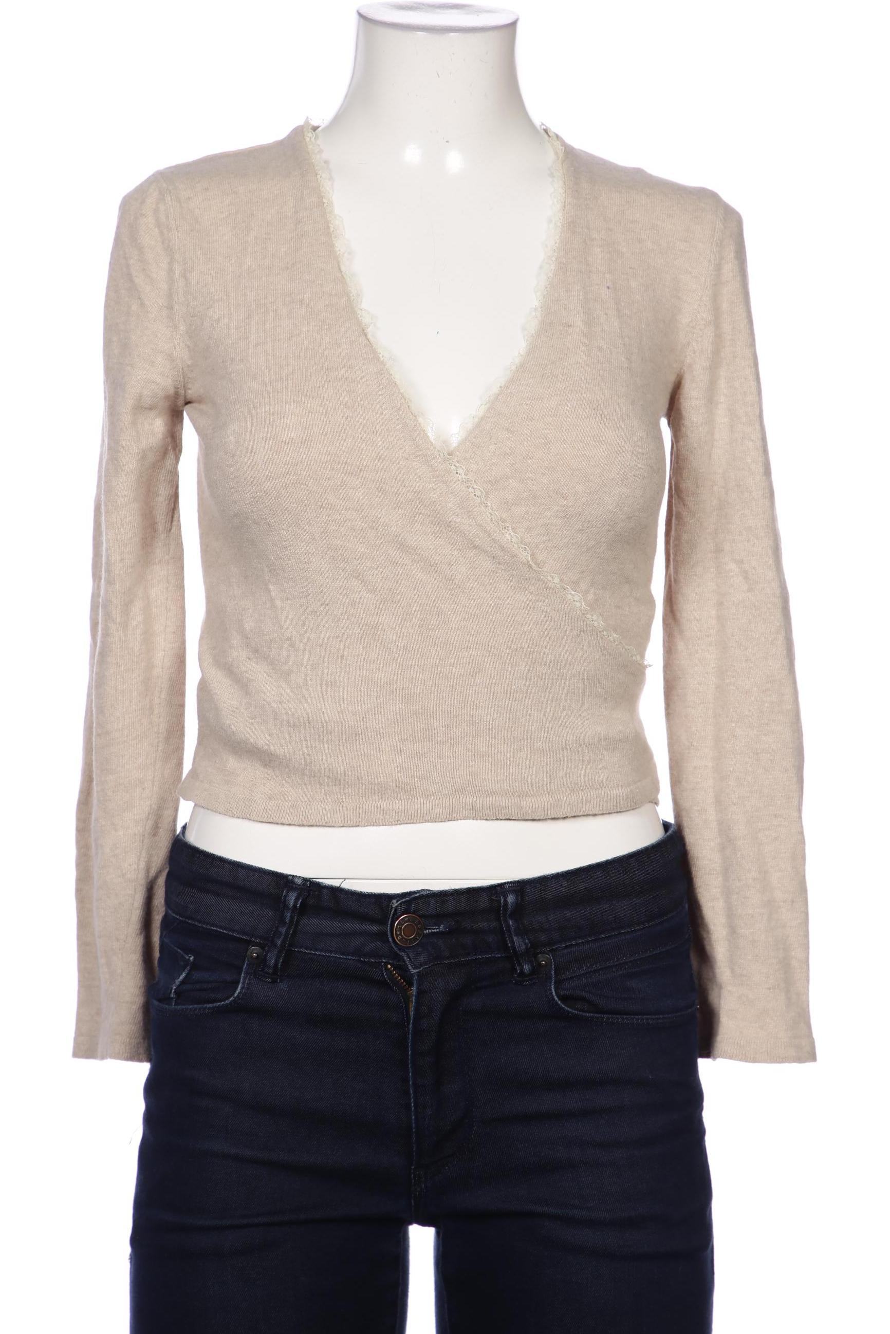 

ZARA Damen Strickjacke, beige