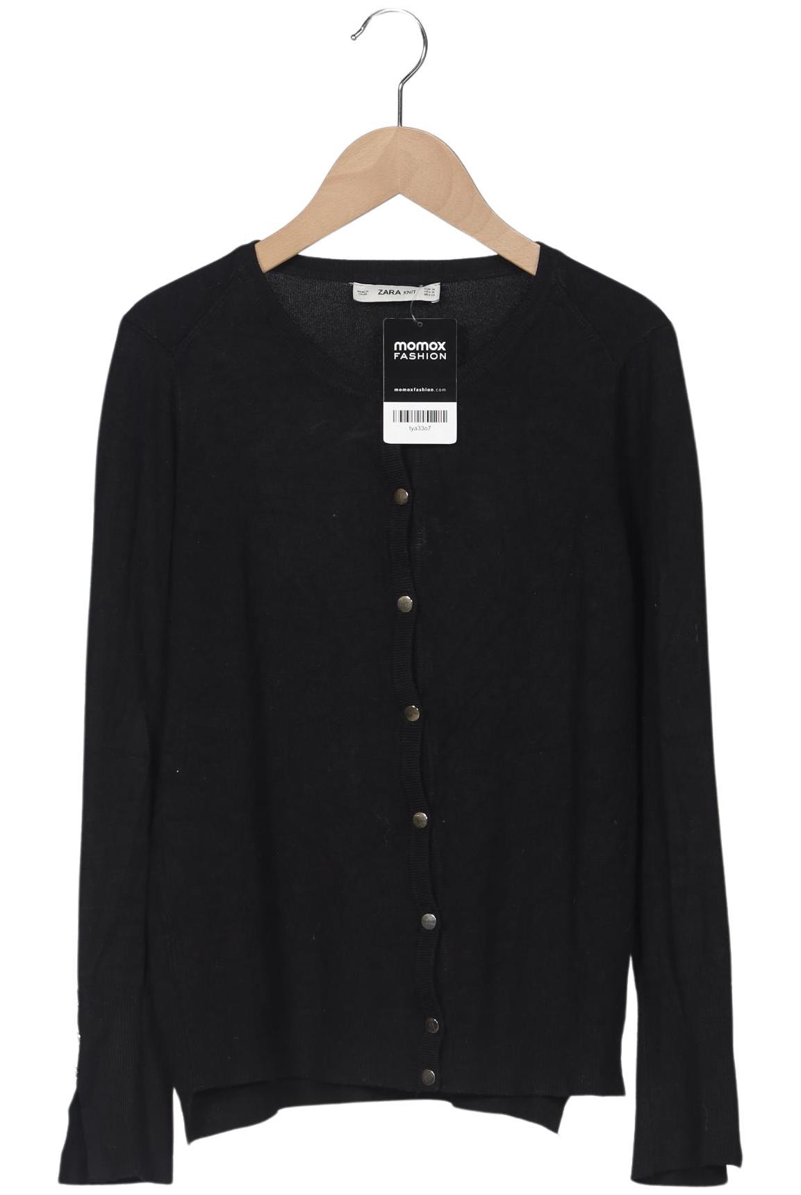 

Zara Damen Strickjacke, schwarz, Gr. 38