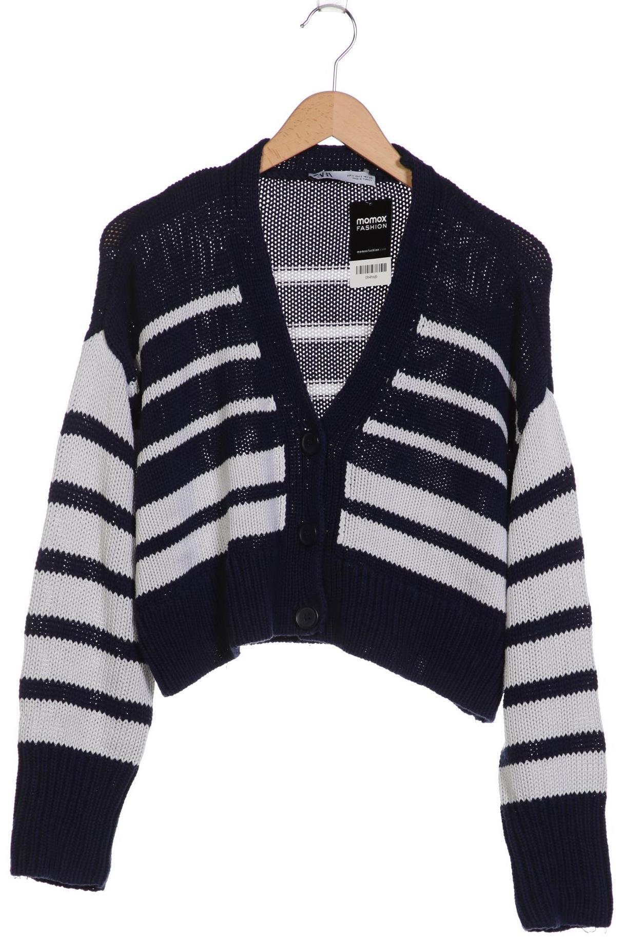 

Zara Damen Strickjacke, marineblau, Gr. 36