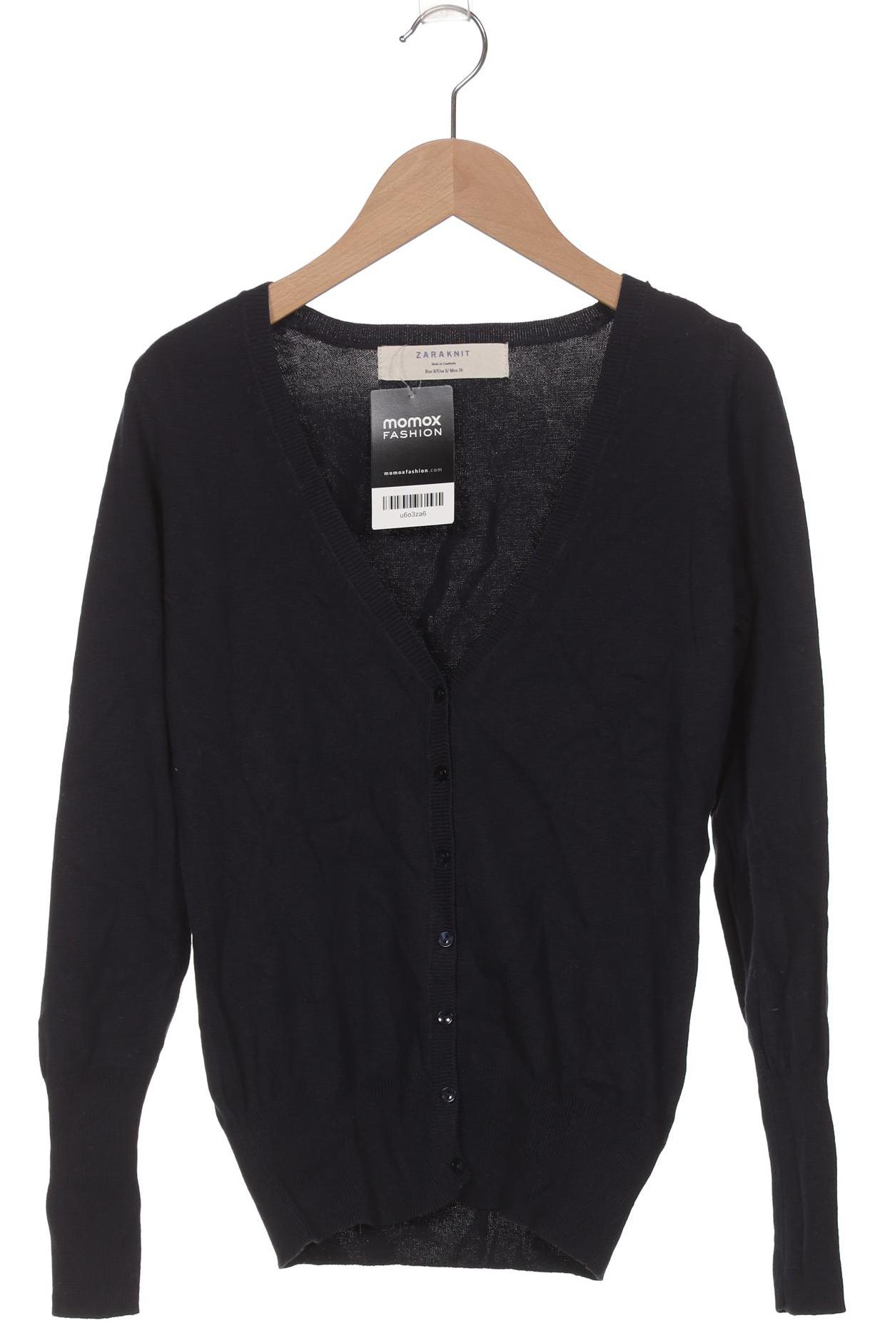 

Zara Damen Strickjacke, marineblau, Gr. 36
