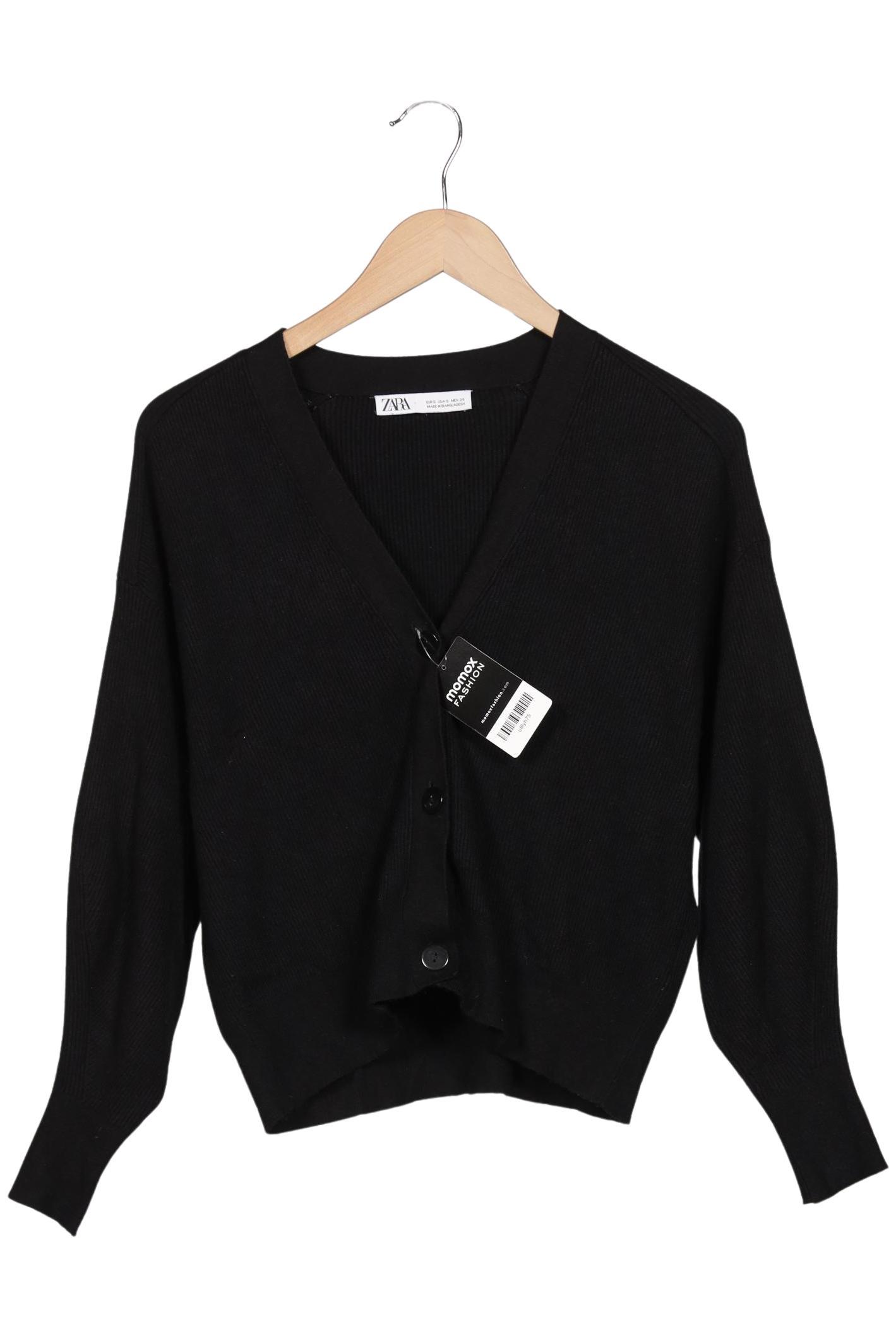 

Zara Damen Strickjacke, schwarz, Gr. 36